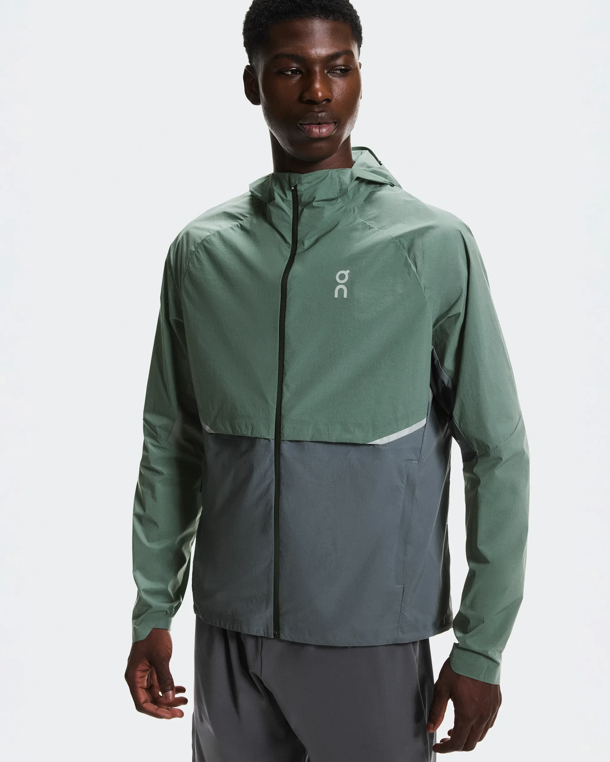 3. Jachetă On Core Jacket - verde Olive | Rock | alergare all-weather