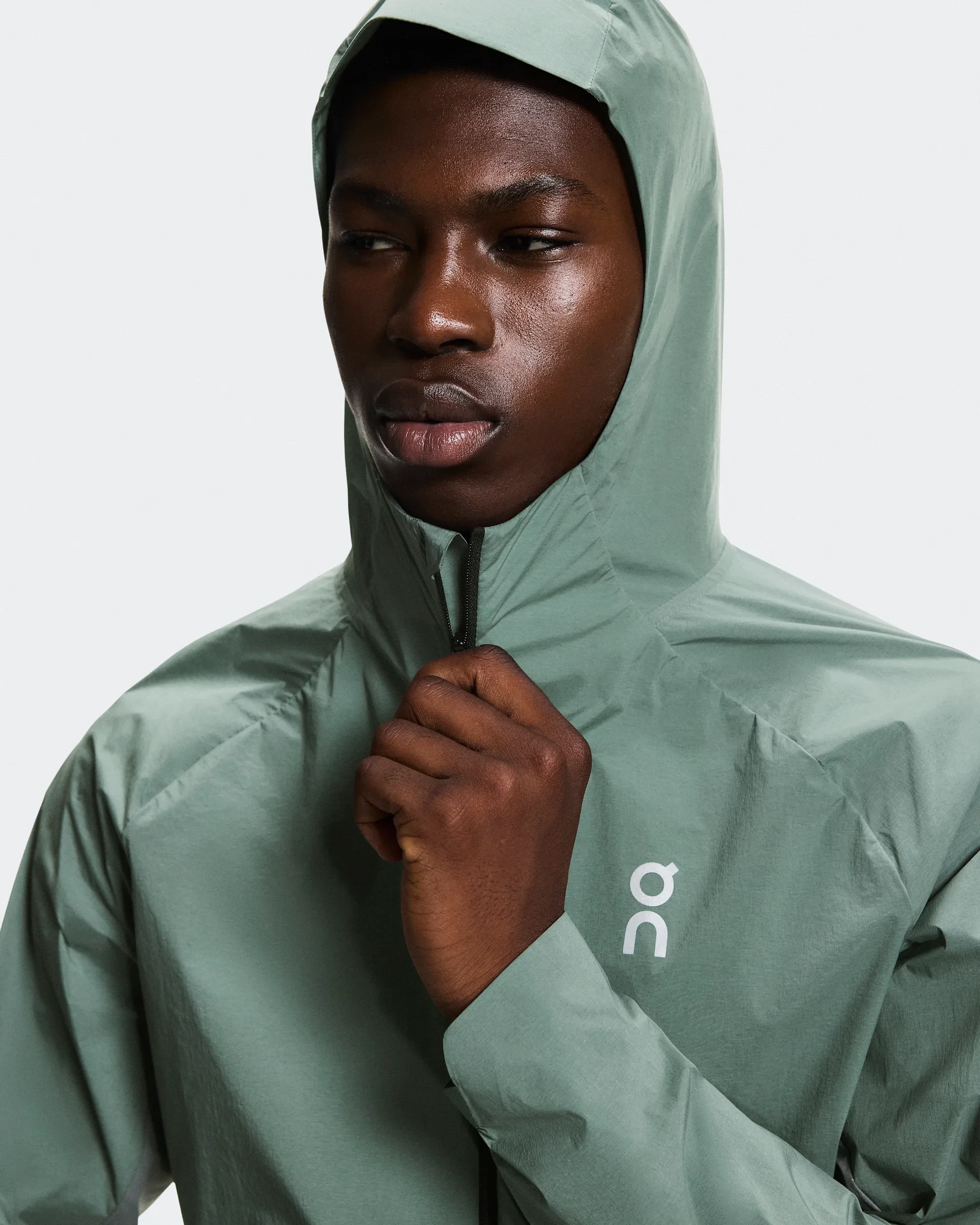 6. Jachetă On Core Jacket - verde Olive | Rock | alergare all-weather