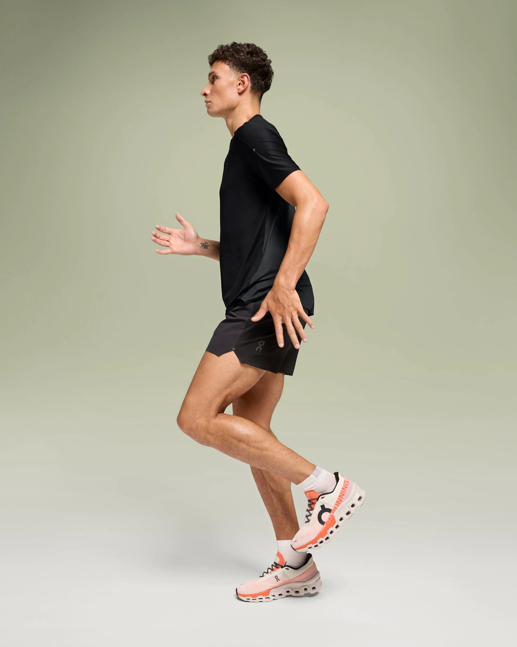 4. Tricou tehnic On Performance-T - negru Black | Eclipse | DryTec™