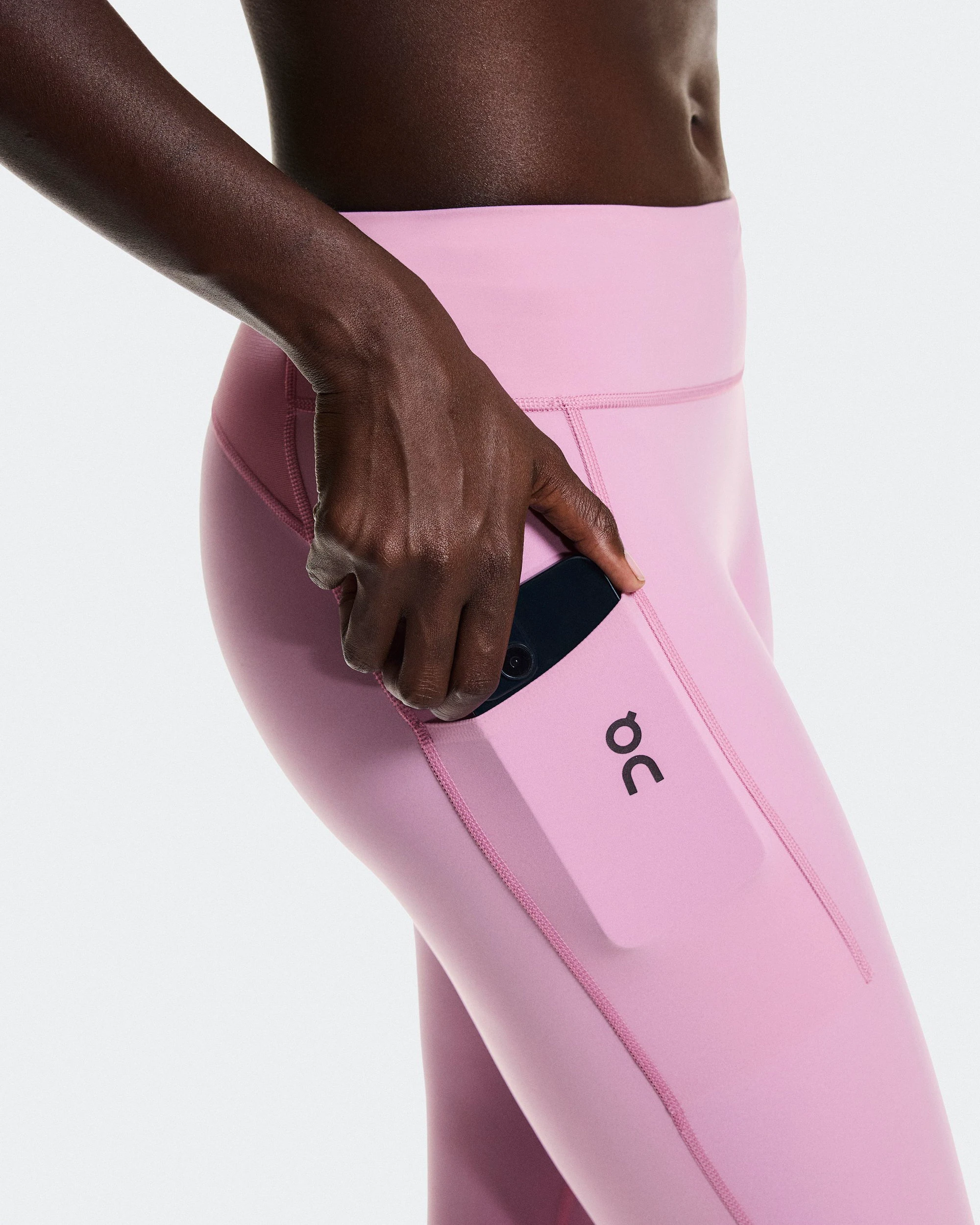 7. Colanți 7/8 On Performance Tights 7/8 W - roz Sakura | alergare