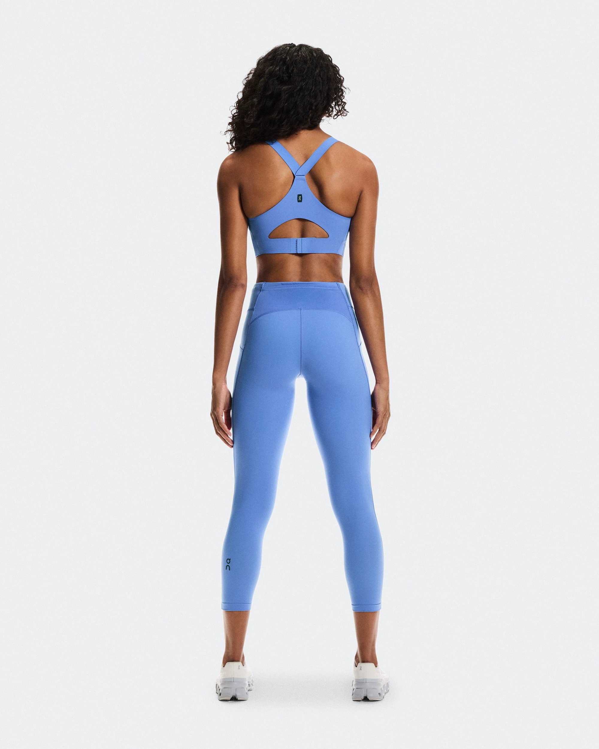 2. Colanți 7/8 On Performance Tights 7/8 W - albastru Sailor | alergare