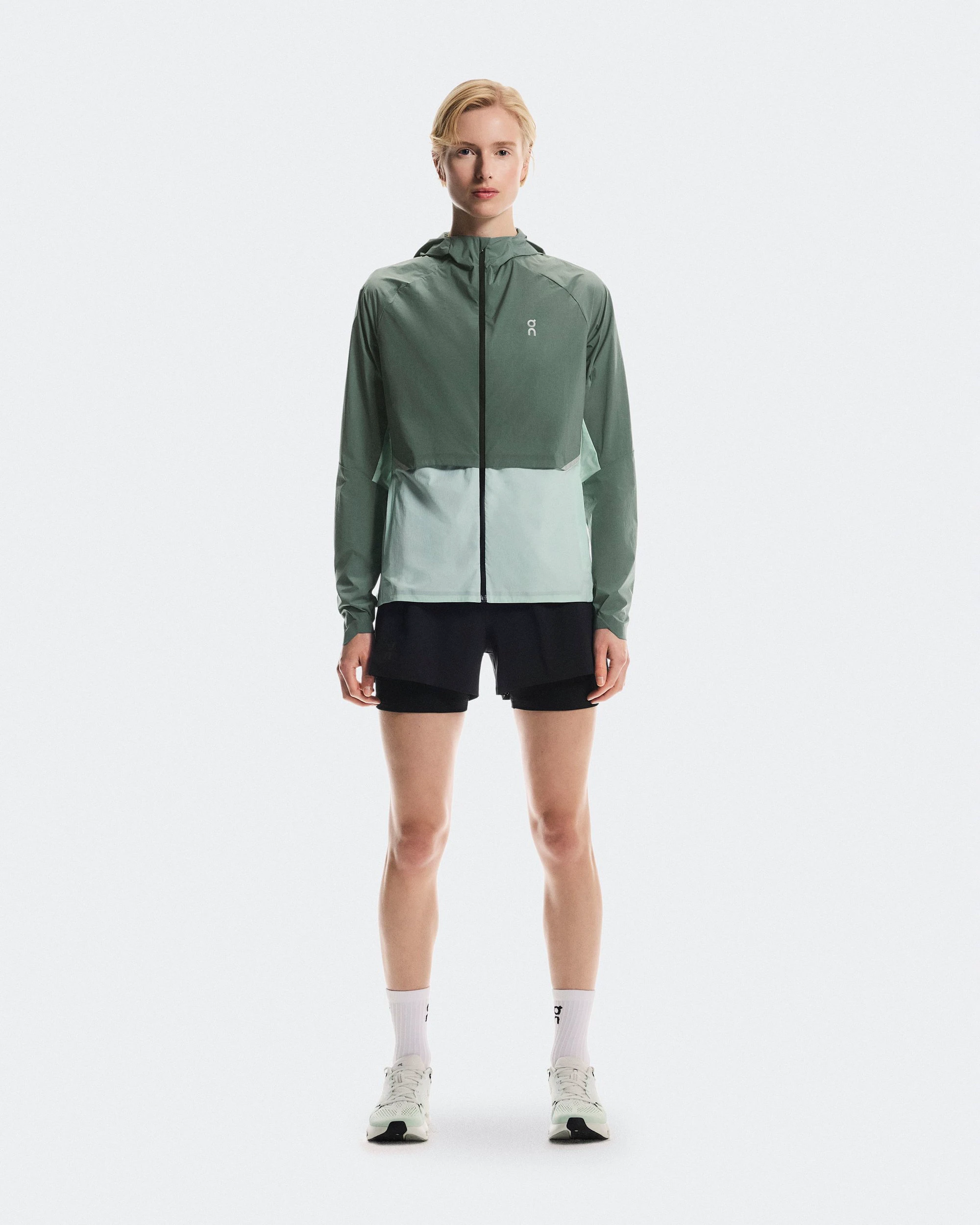 Jachetă alergare On Core Jacket W - verde Olive | Creek | all-weather - 189799
