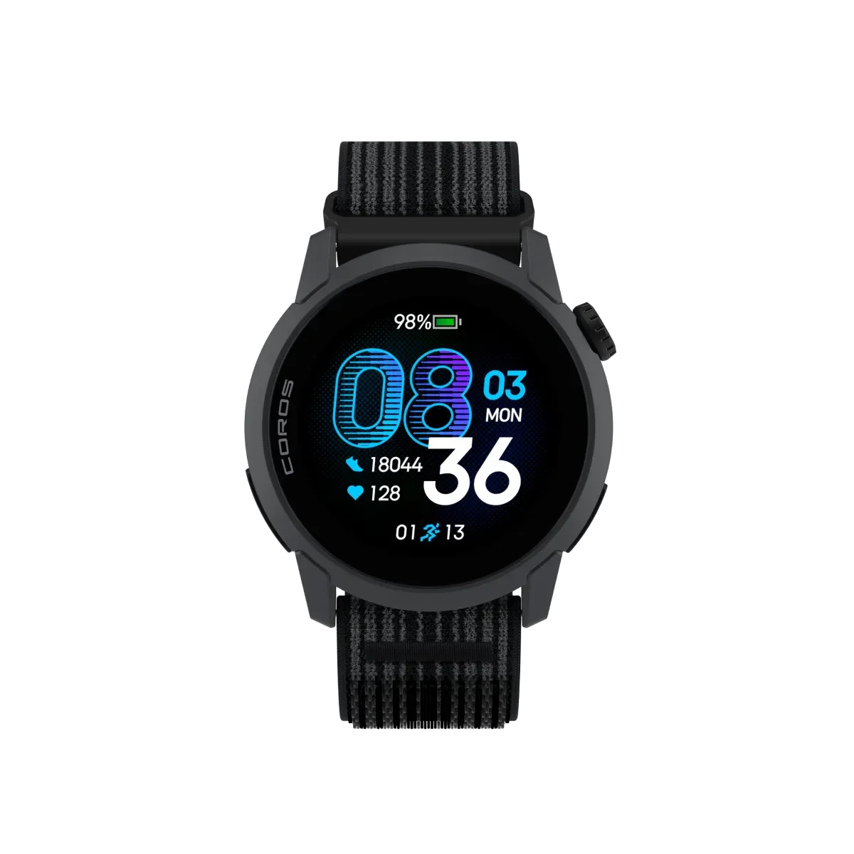 2. COROS Pace 4 - smartwatch multisport GPS - curea textila neagra