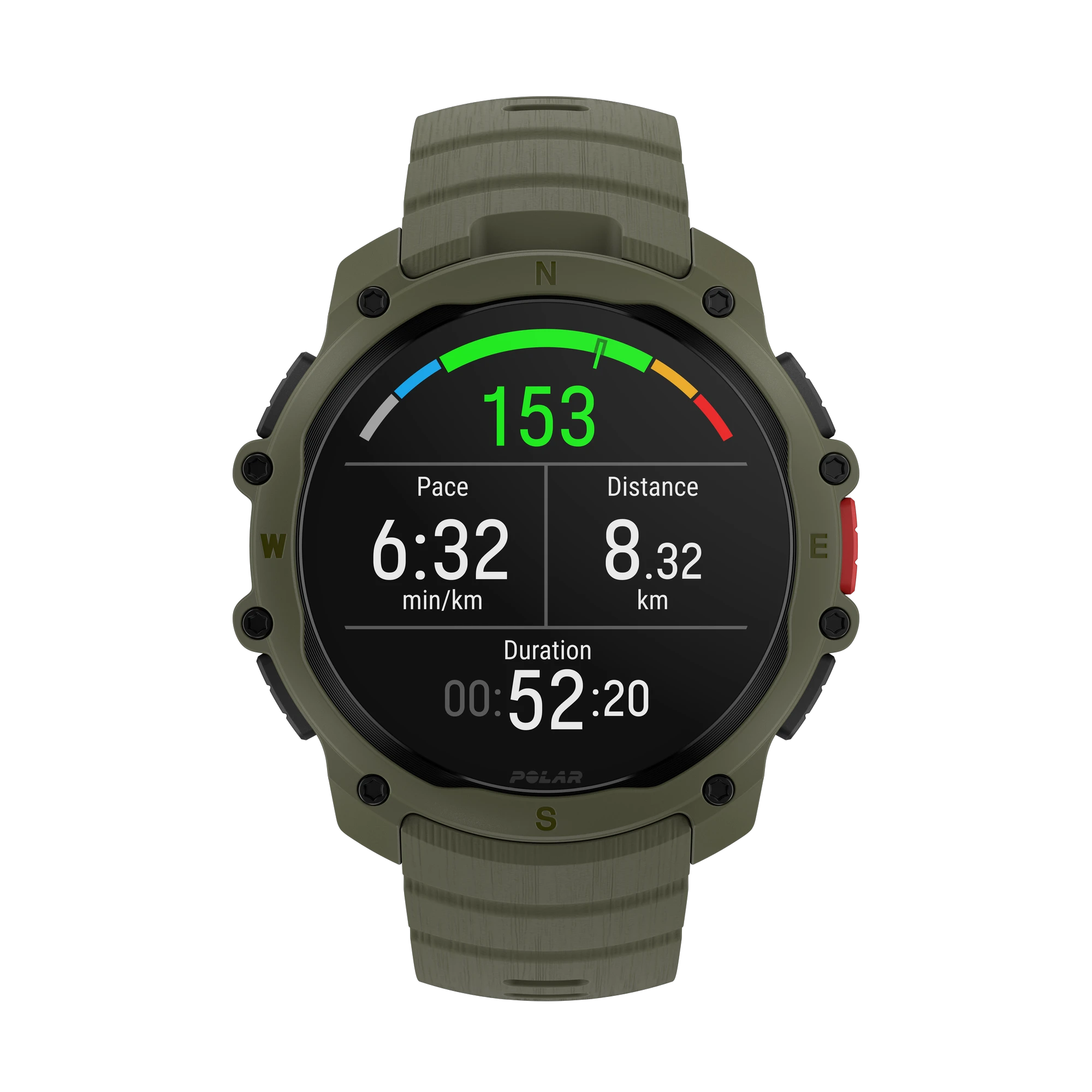 3. Polar Street X - smartwatch GPS verde Forest Green