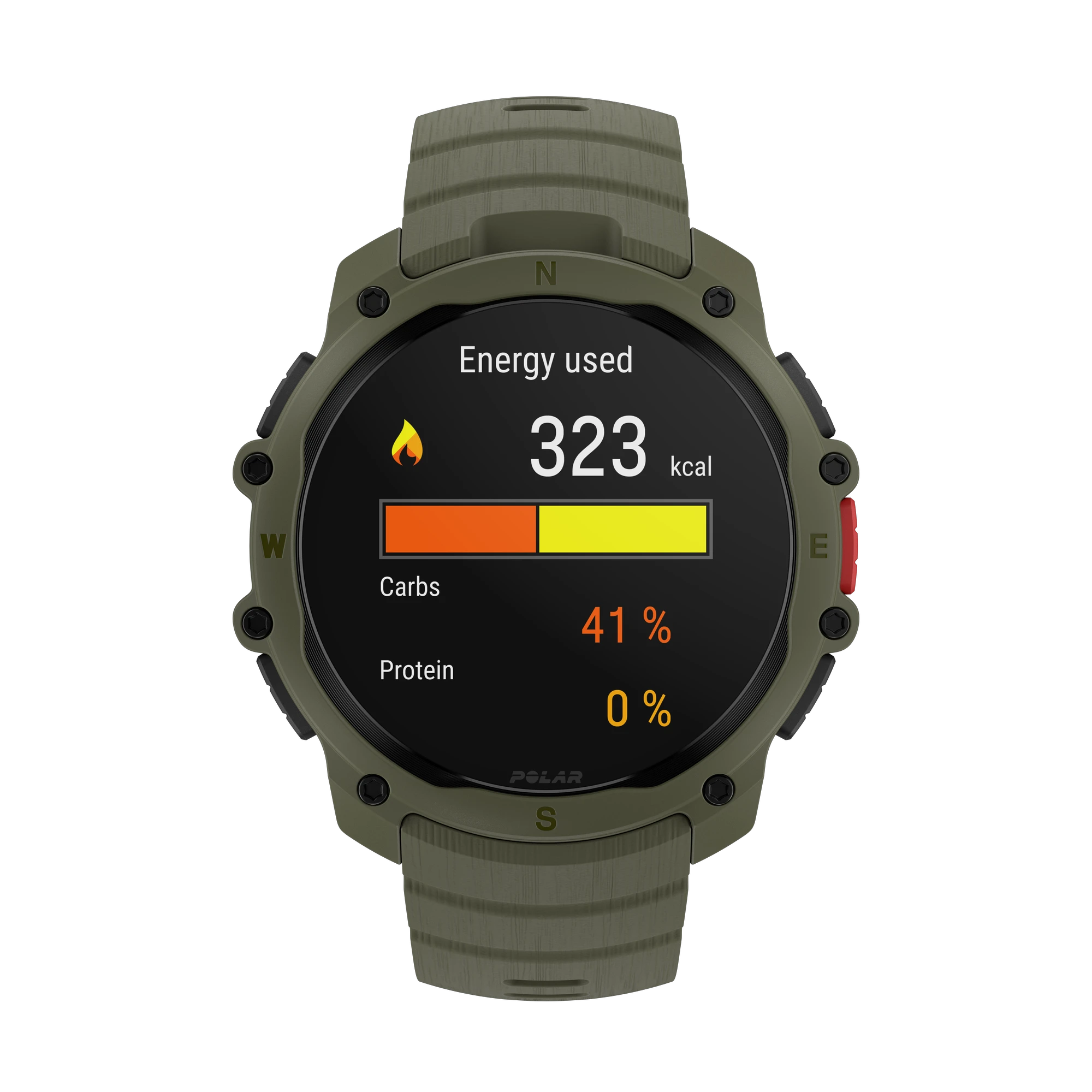 8. Polar Street X - smartwatch GPS verde Forest Green