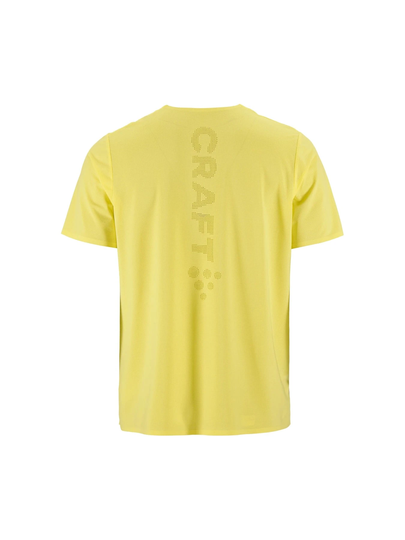 10. Tricou alergare Craft Race Day SS Tee 2 - galben | ultraușor performanță