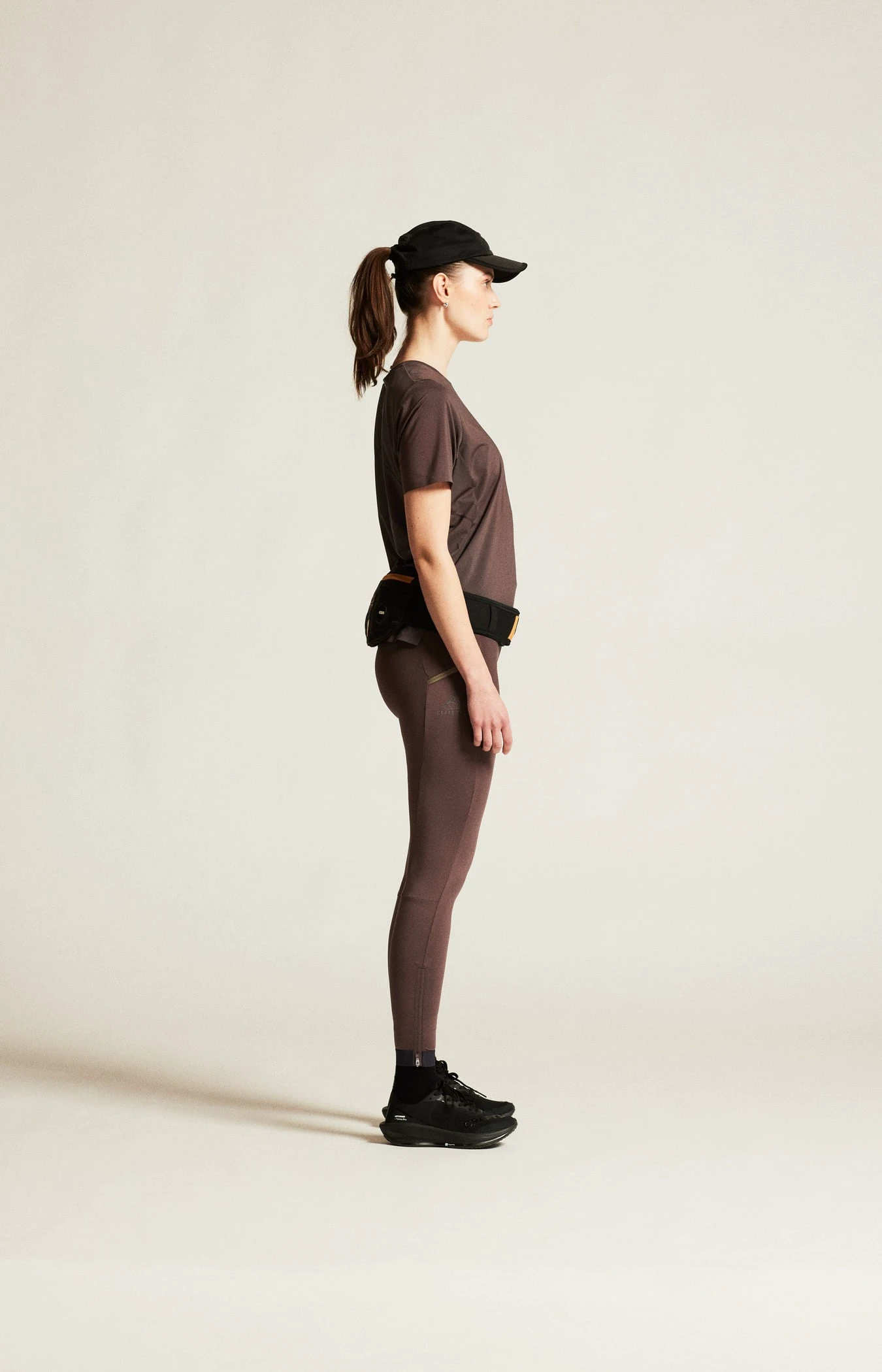 3. Tricou trail Craft Pro Trail SS Tee 2 - mov | alergare montană
