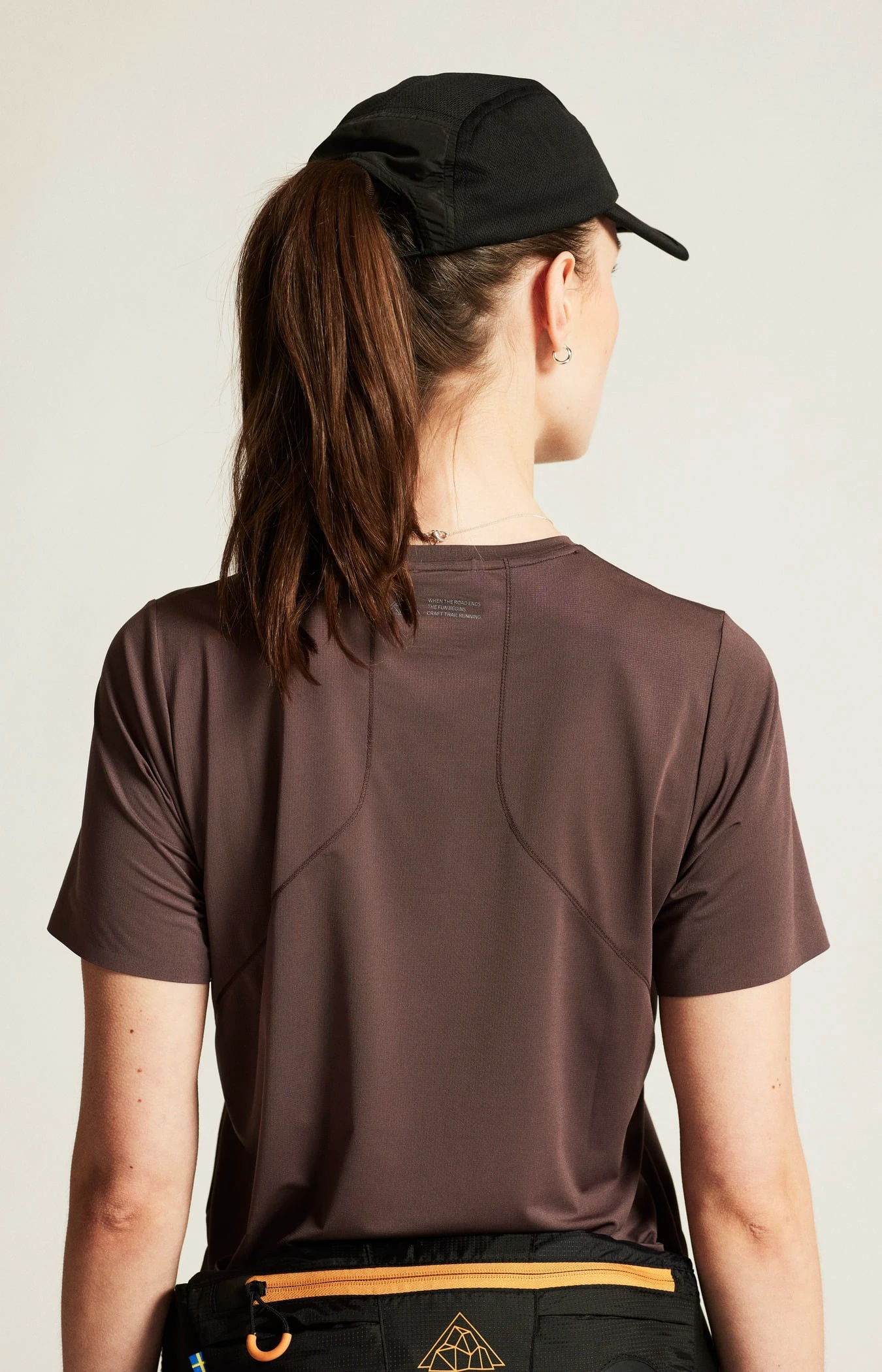 7. Tricou trail Craft Pro Trail SS Tee 2 - mov | alergare montană