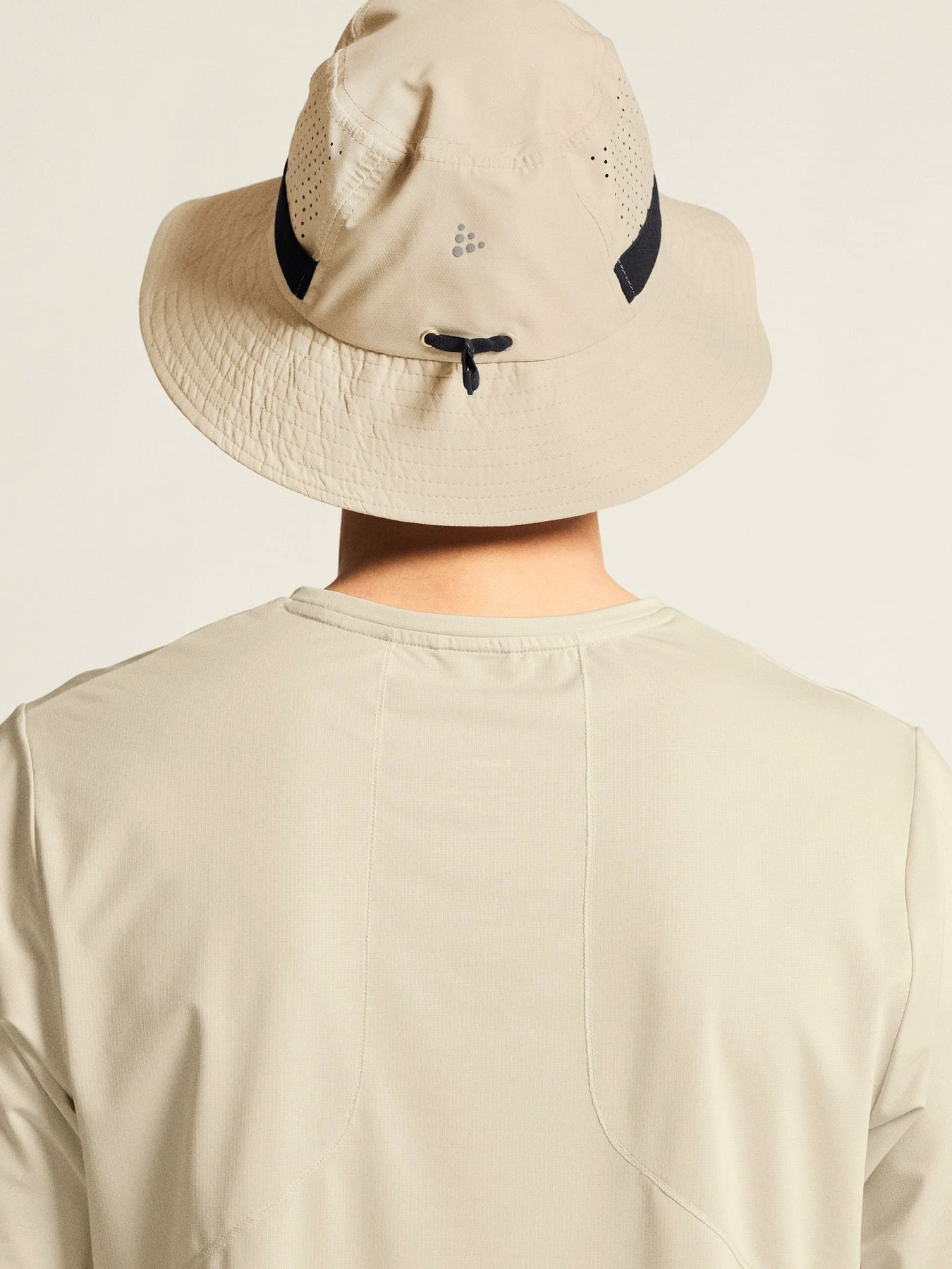 4. Tricou trail Craft Pro Trail SS Tee 2 - bej | poliester reciclat