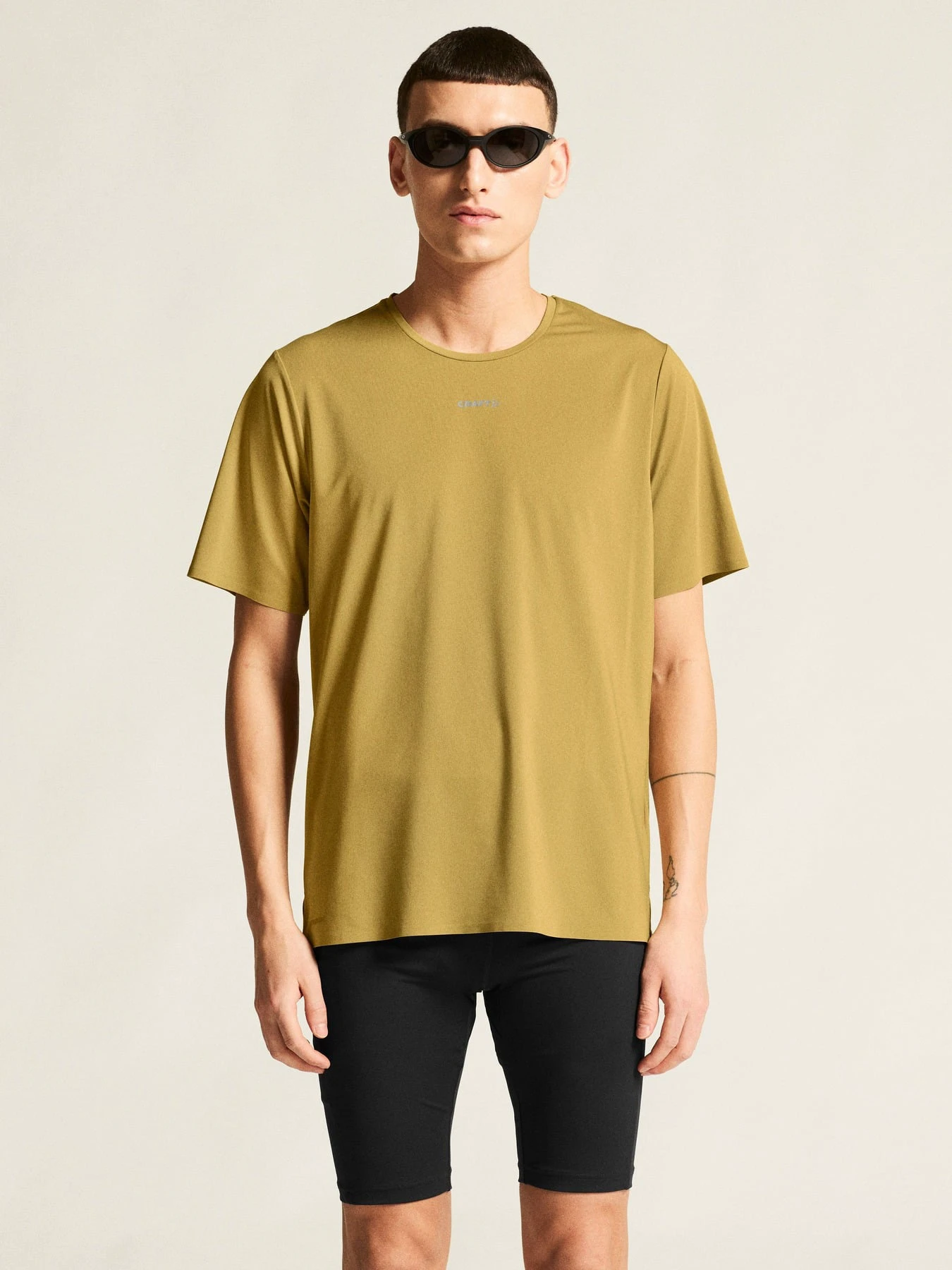 2. Tricou trail Craft Pro Trail SS Tee 2 - verde | poliester reciclat