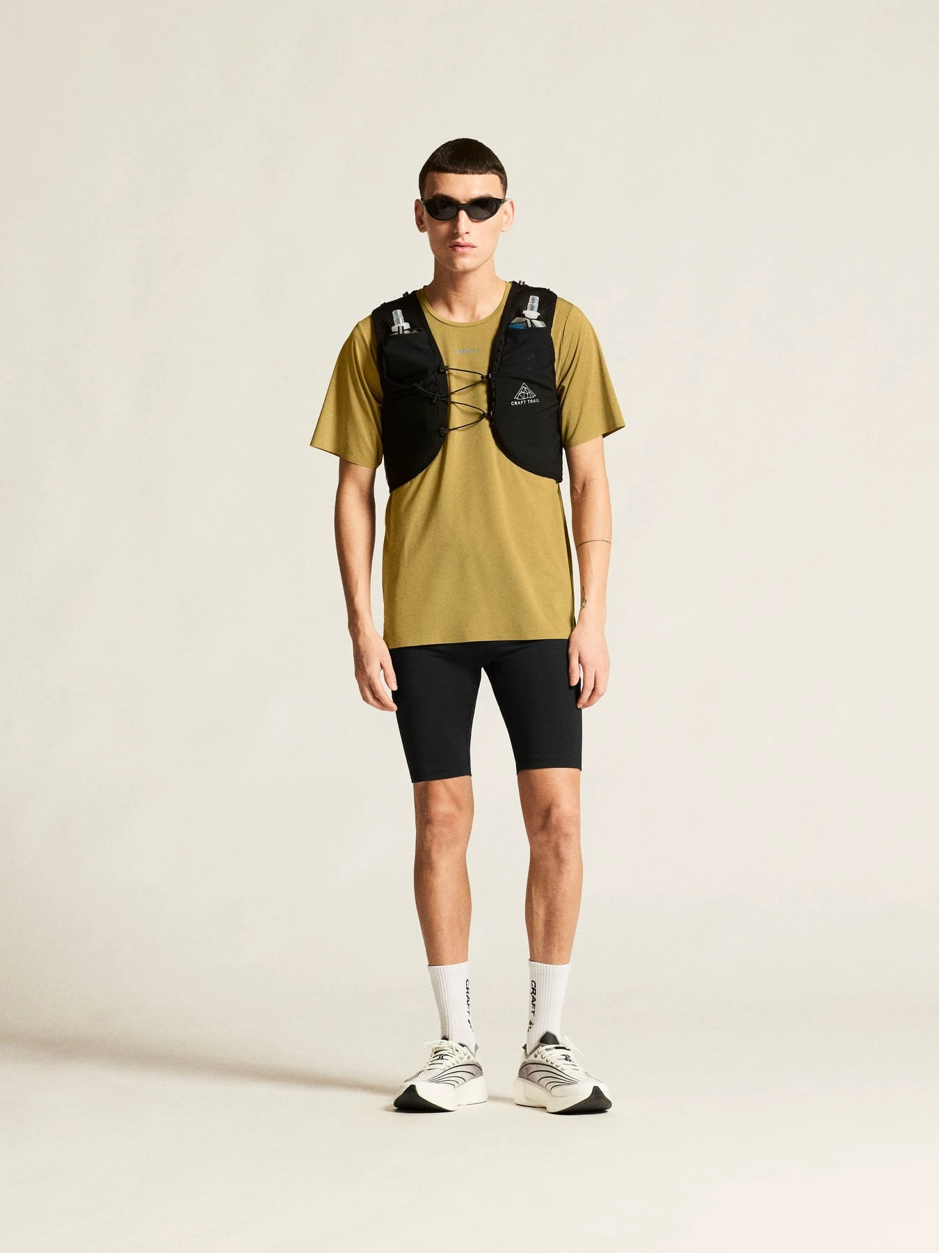 Tricou trail Craft Pro Trail SS Tee 2 - verde | poliester reciclat - 191064