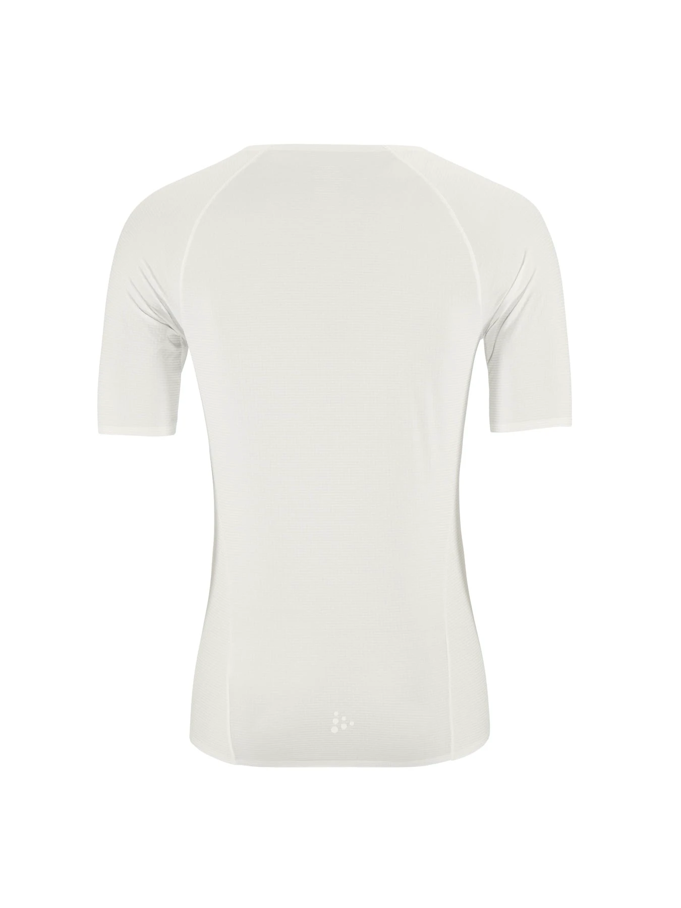 9. Tricou Craft Pro Dry Nanoweight SS - alb | strat de bază ultraușor