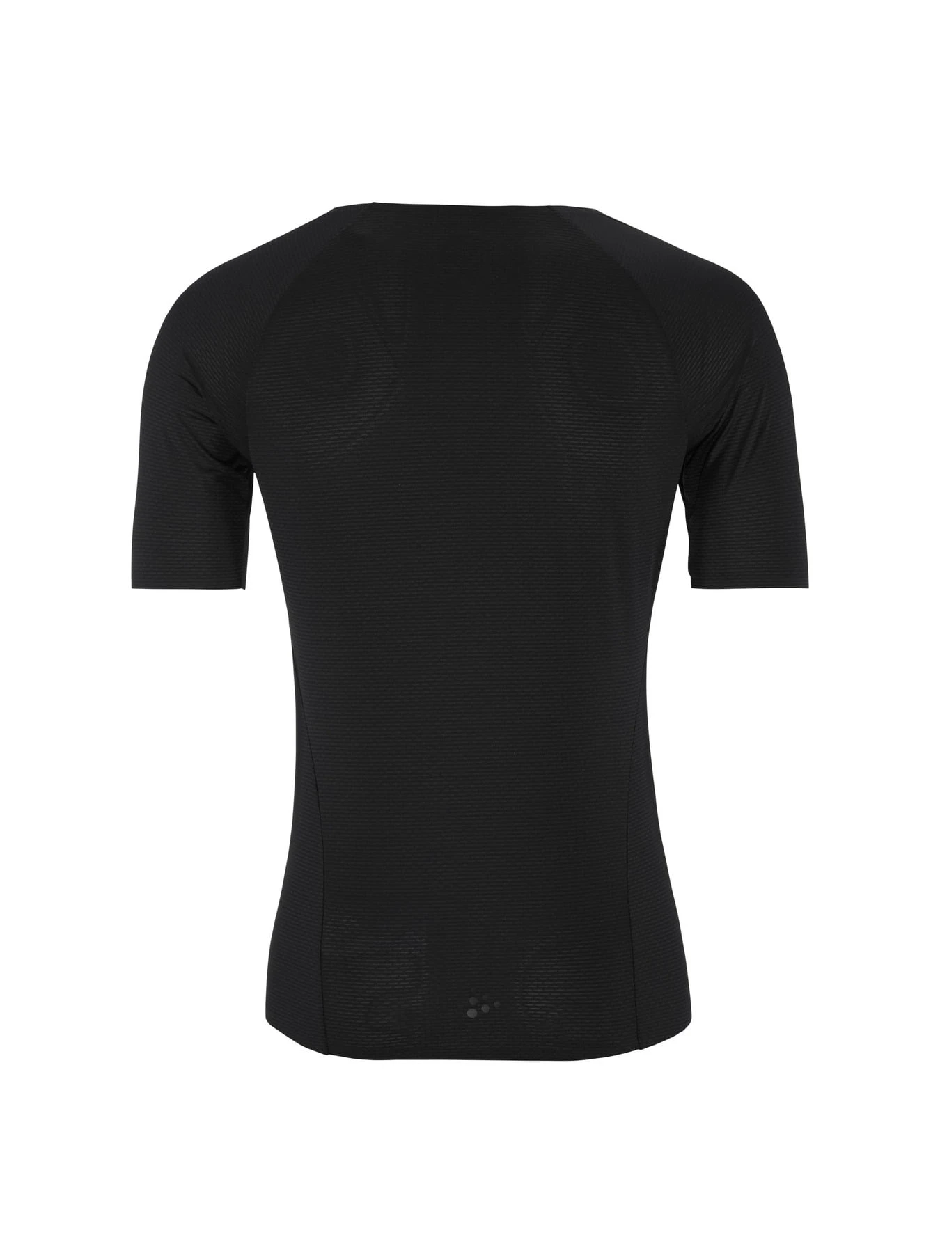 8. Tricou Craft Pro Dry Nanoweight SS - negru | strat de bază ultraușor