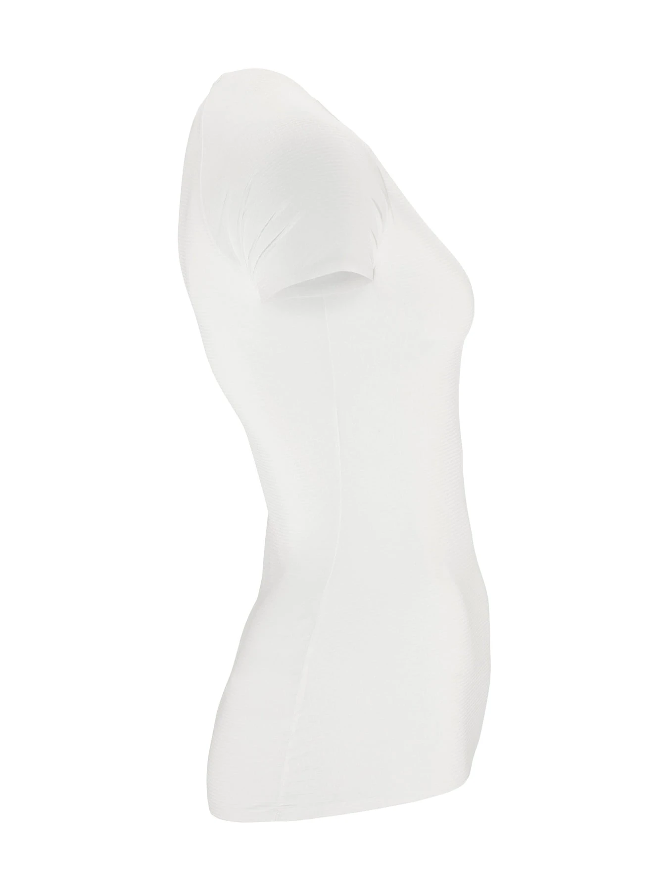 8. Tricou femei Craft Pro Dry Nanoweight SS - alb | strat de bază ultraușor