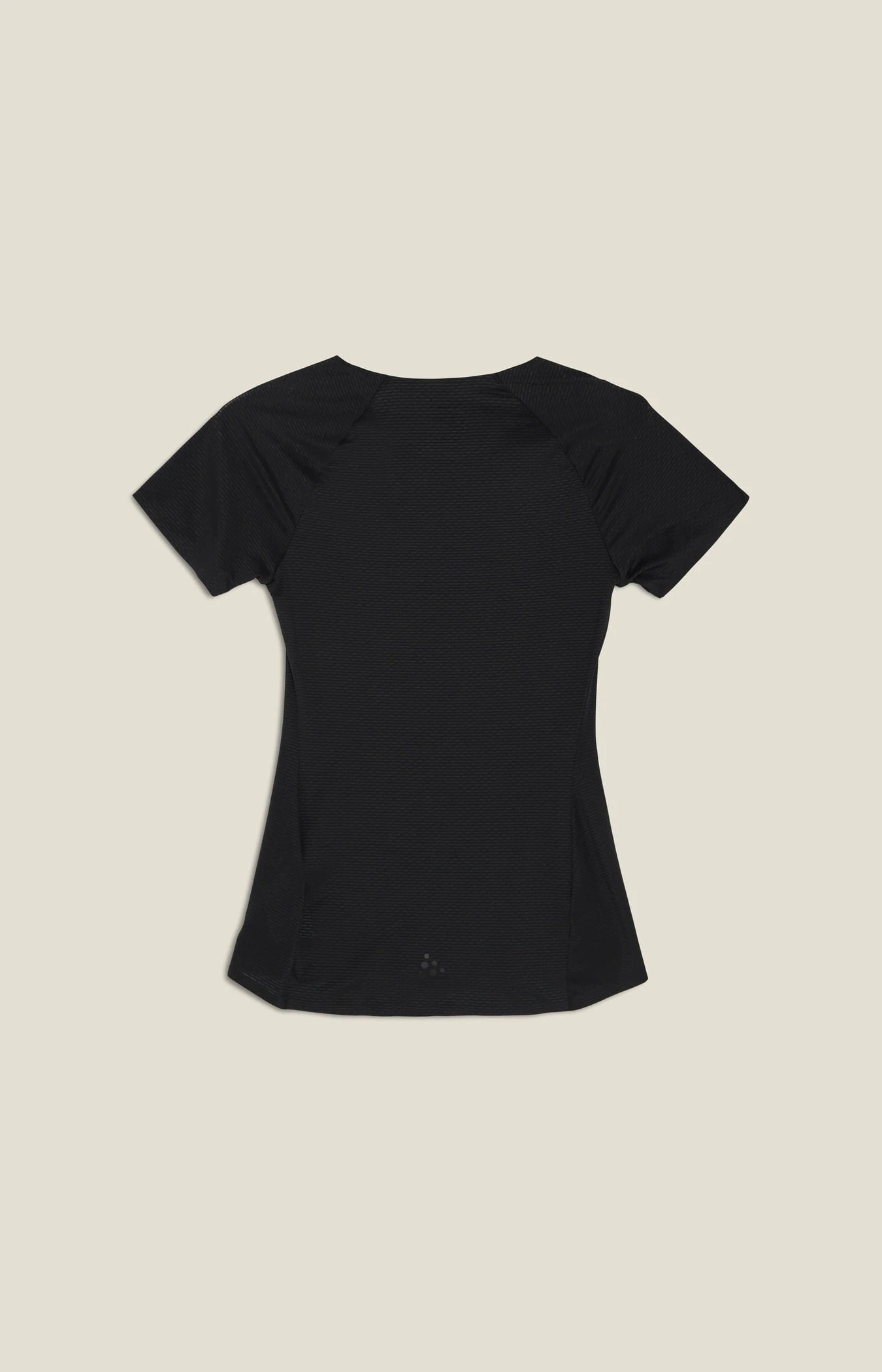 7. Tricou femei Craft Pro Dry Nanoweight SS - negru | strat de bază ultraușor