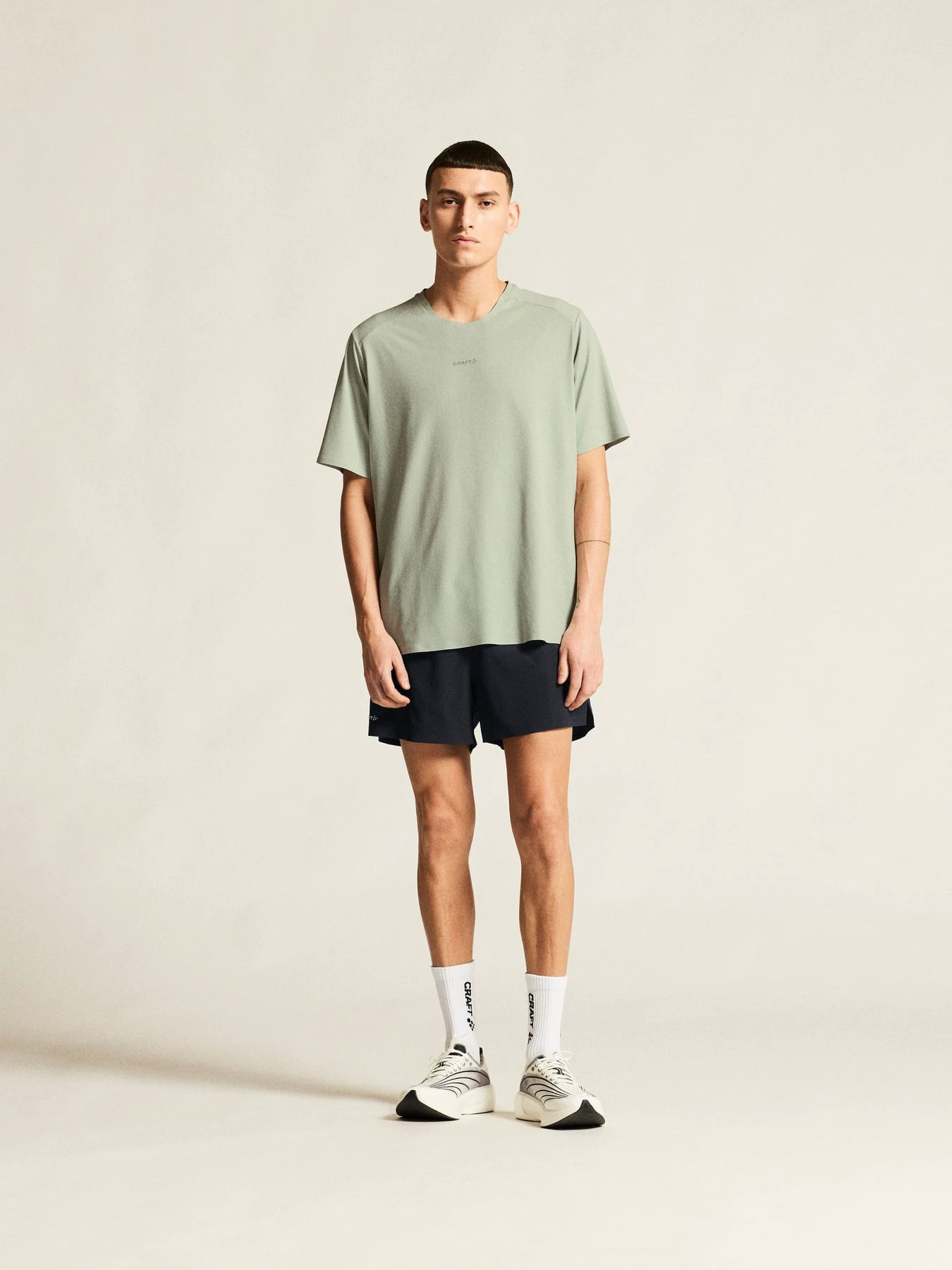 Tricou alergare Craft Hypervent Tee - gri | ventilație maximă - 191111