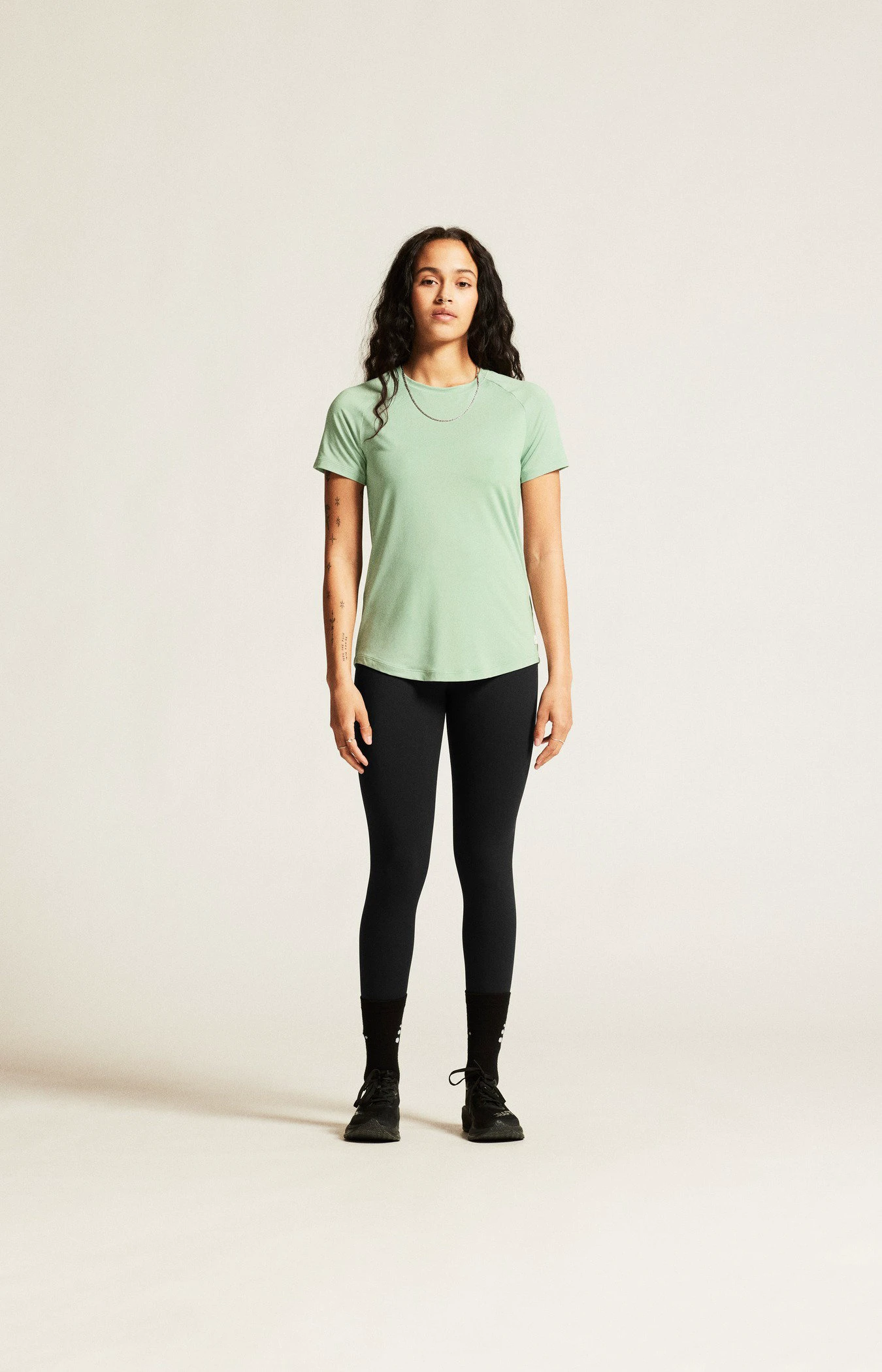 Tricou antrenament Craft Collective SS Tee - verde | poliester reciclat - 191129