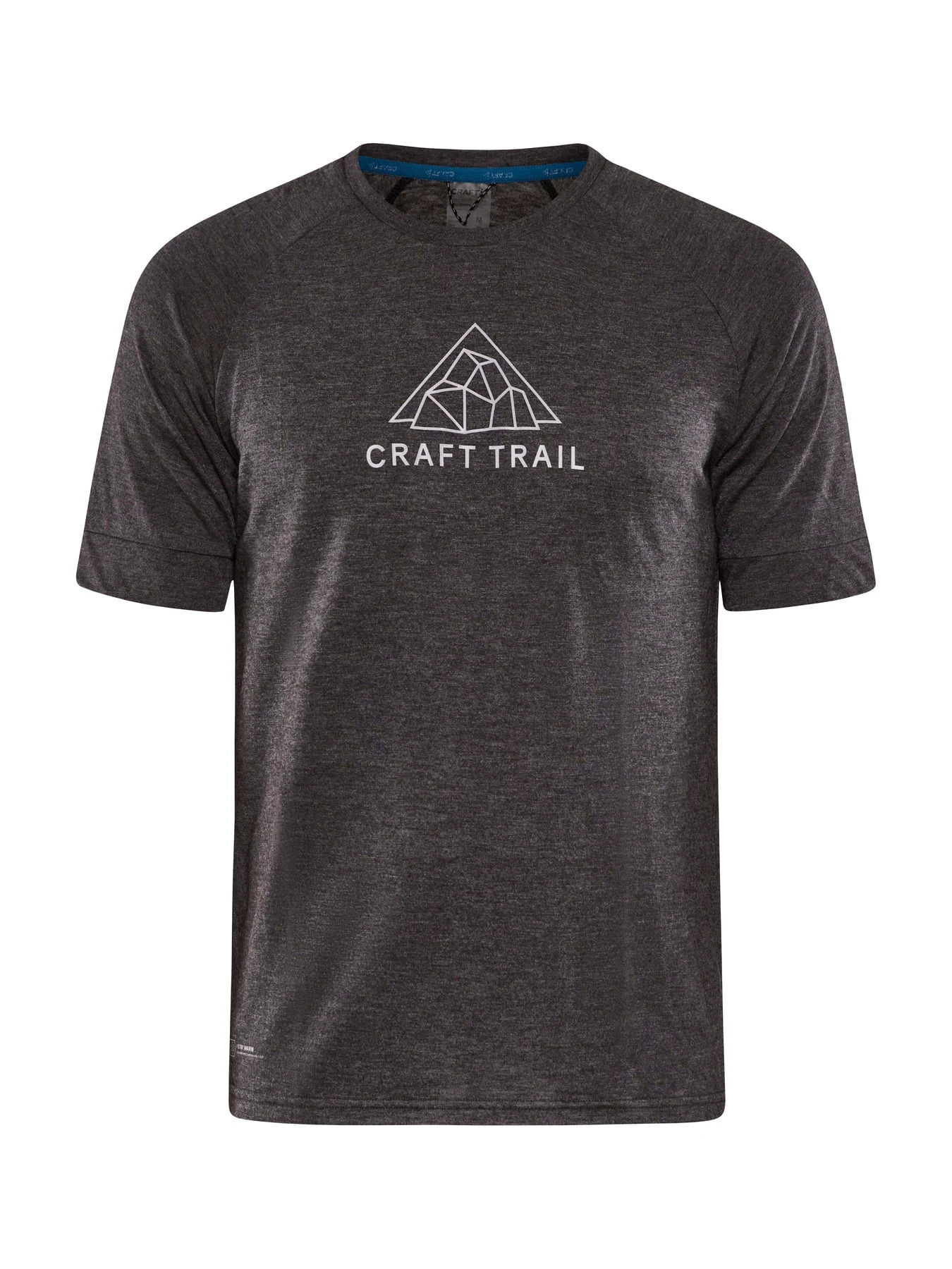 6. Tricou trail Craft ADV Trail Wool SS Tee - negru | lână reciclată
