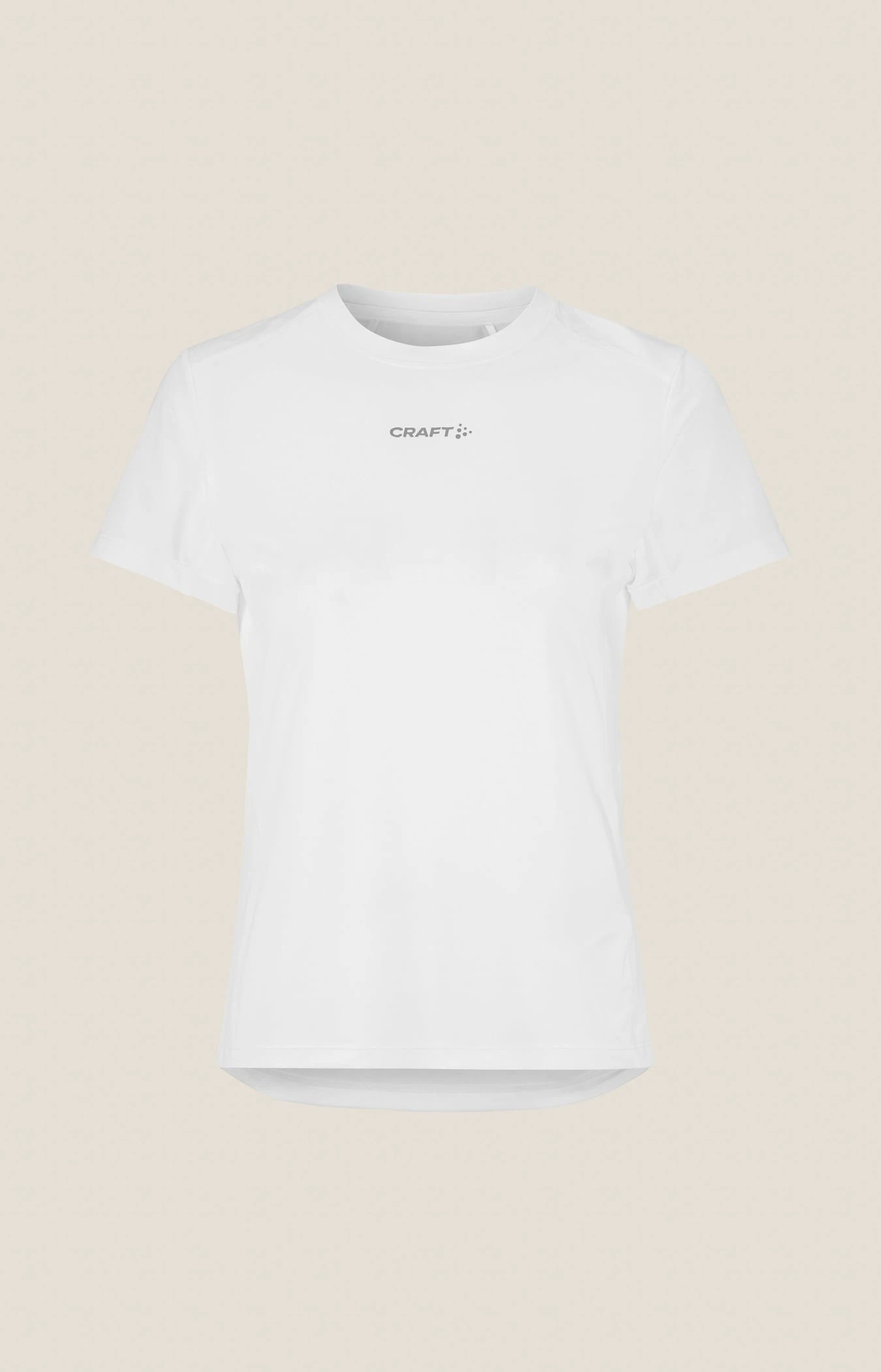 8. Tricou alergare Craft ADV Essence SS Tee 2 - alb | poliester reciclat