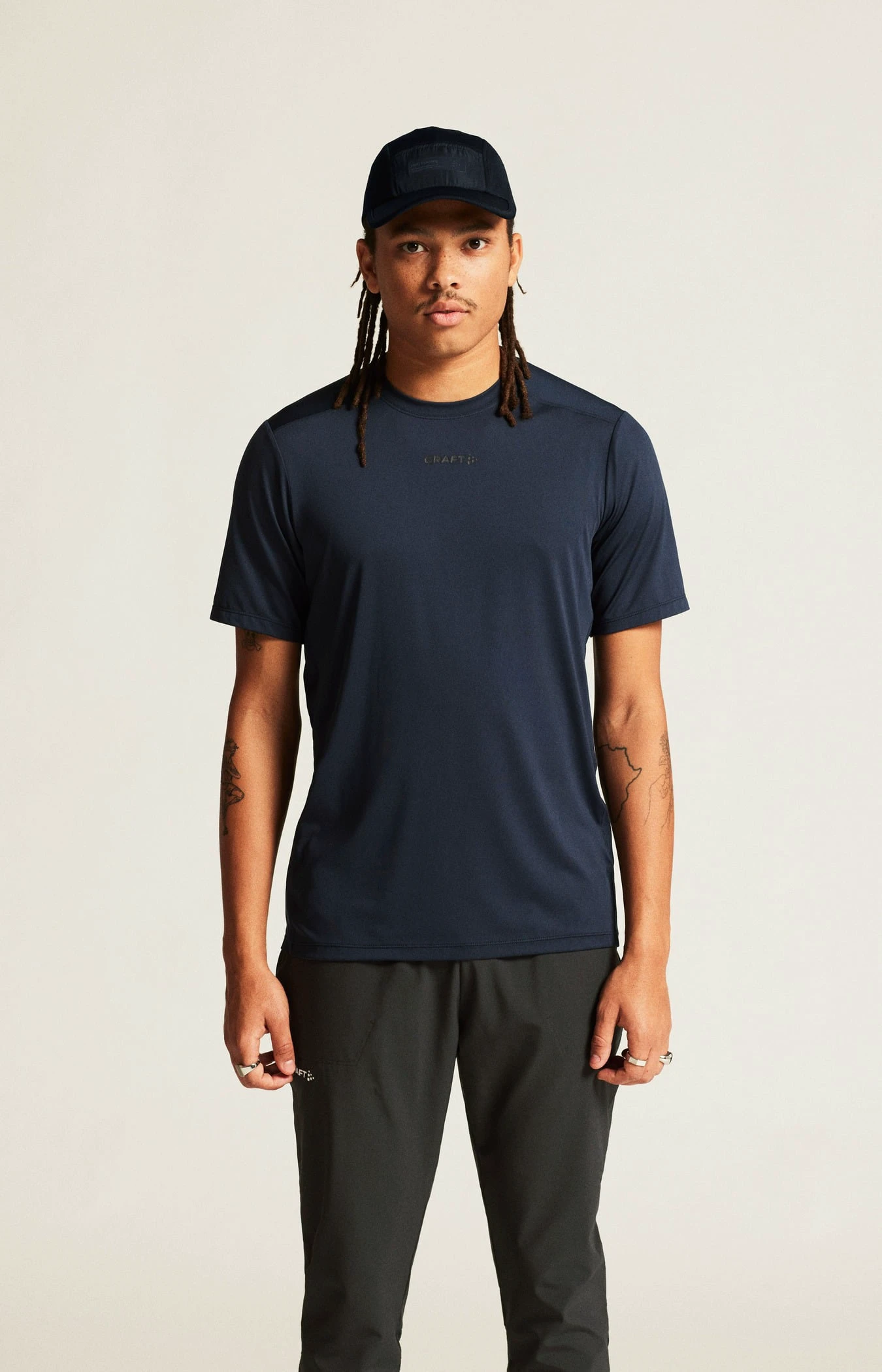 4. Tricou alergare Craft ADV Essence SS Tee 2 - albastru | poliester reciclat