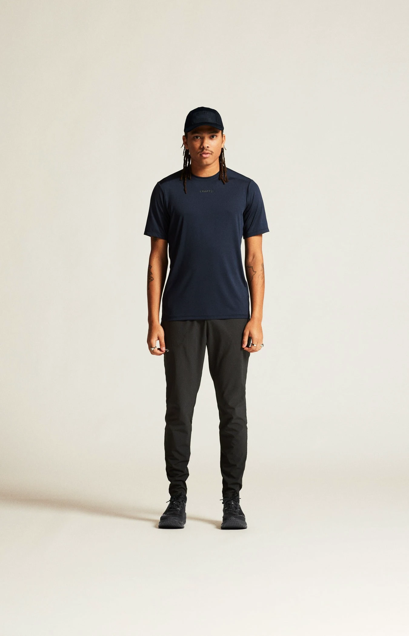 Tricou alergare Craft ADV Essence SS Tee 2 - albastru | poliester reciclat - 191174