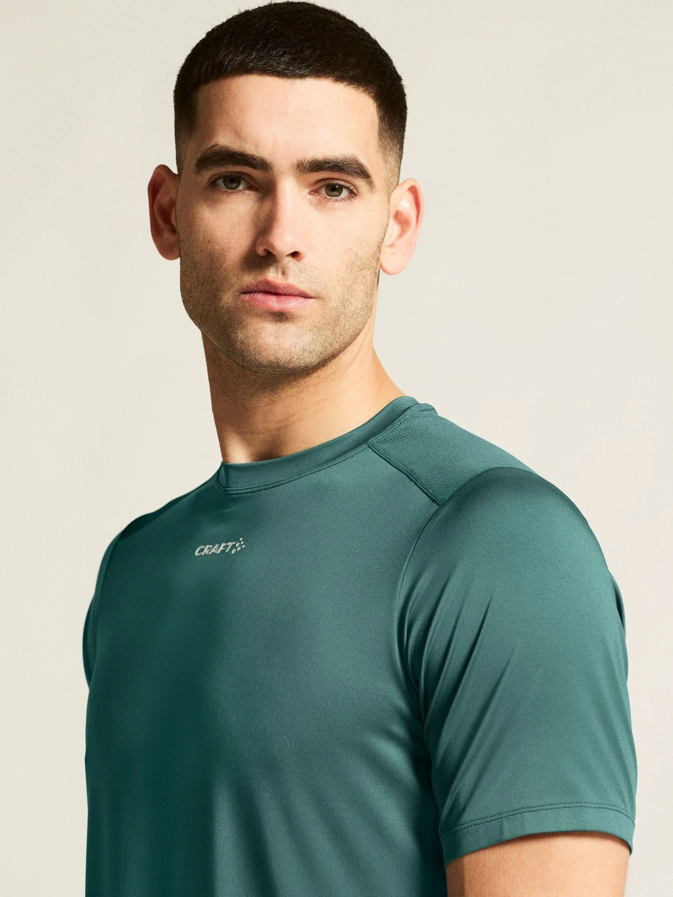 6. Tricou alergare Craft ADV Essence SS Tee 2 - verde | poliester reciclat