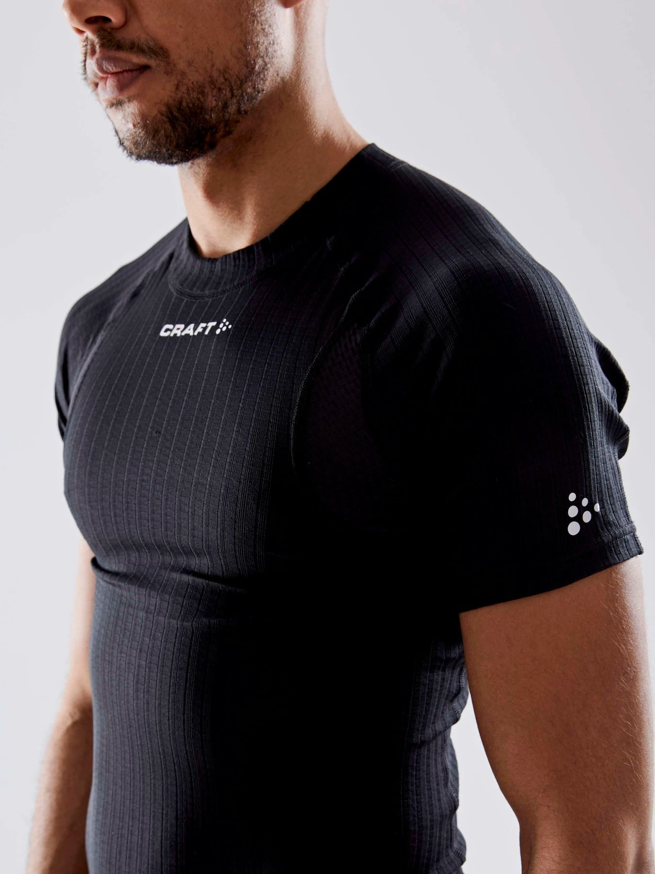 3. Tricou Craft Active Extreme X CN SS - negru | strat de bază tehnic