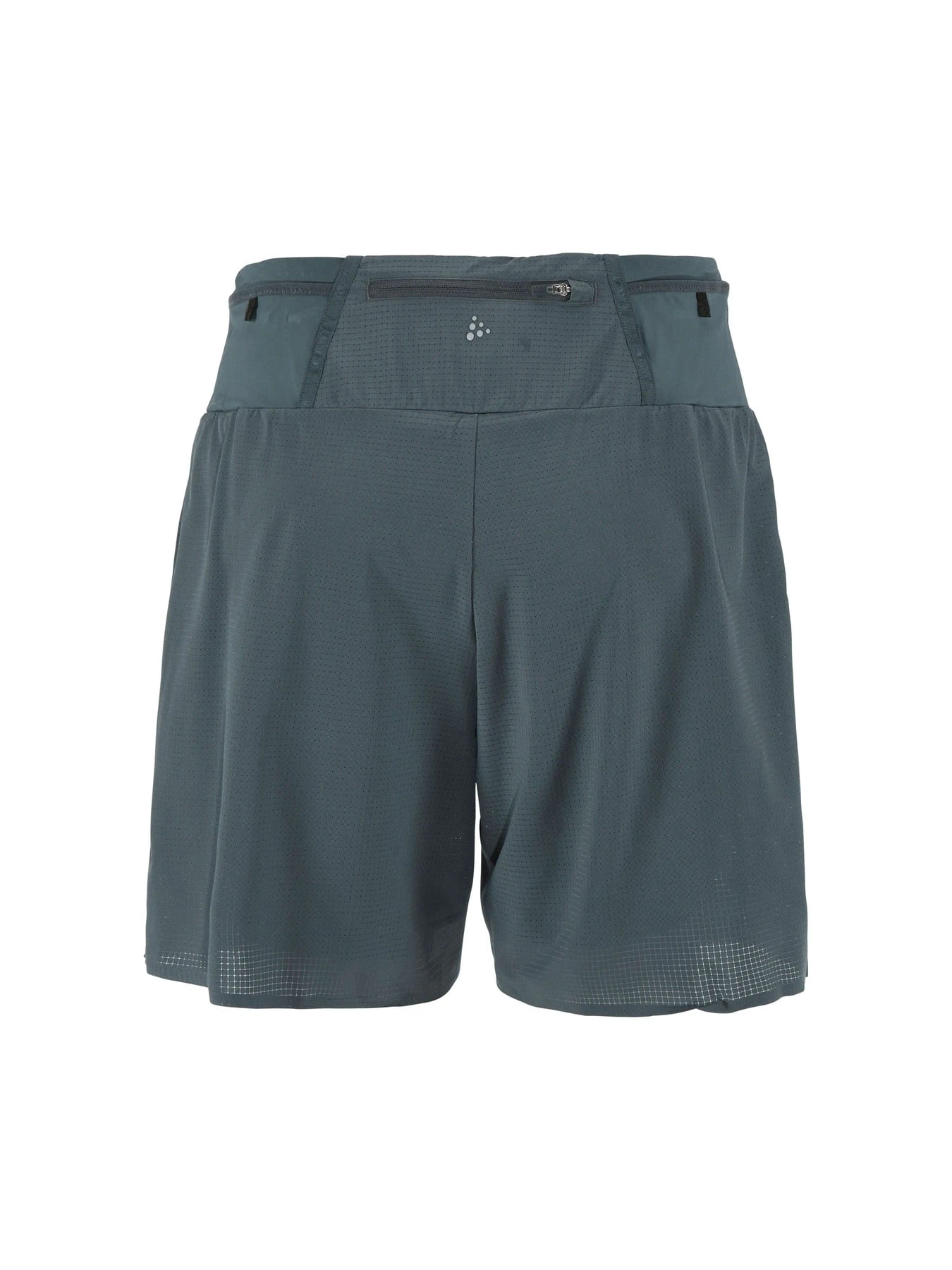 8. Pantaloni scurți trail Craft Pro Trail Shorts - gri | alergare munte