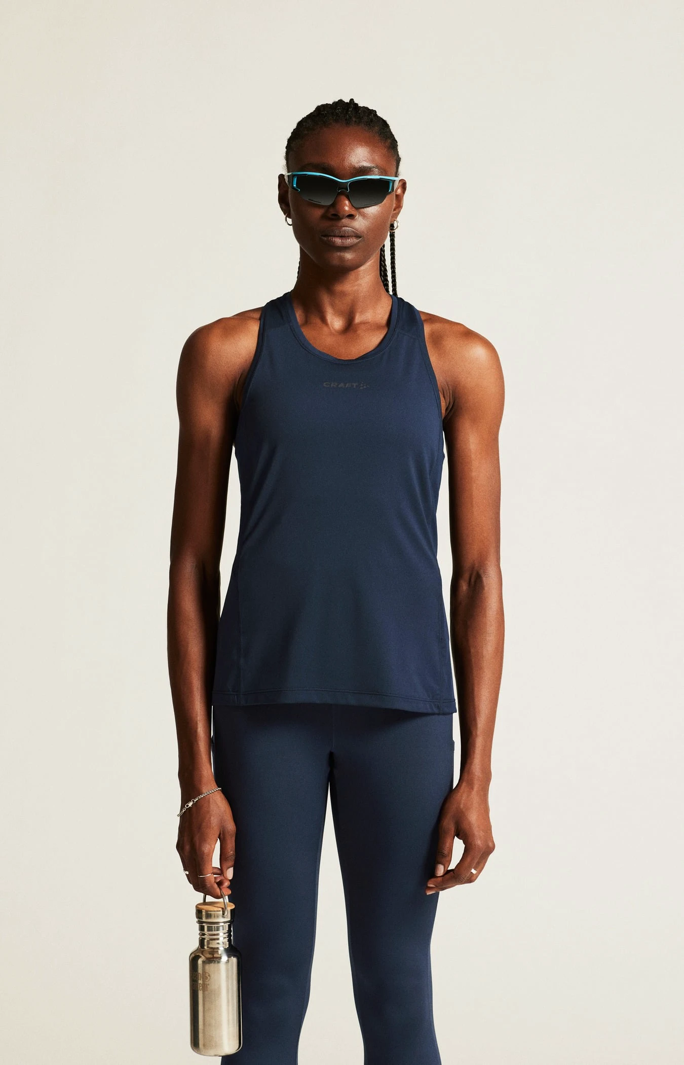 5. Maiou alergare Craft ADV Essence Singlet 2 - albastru | femei