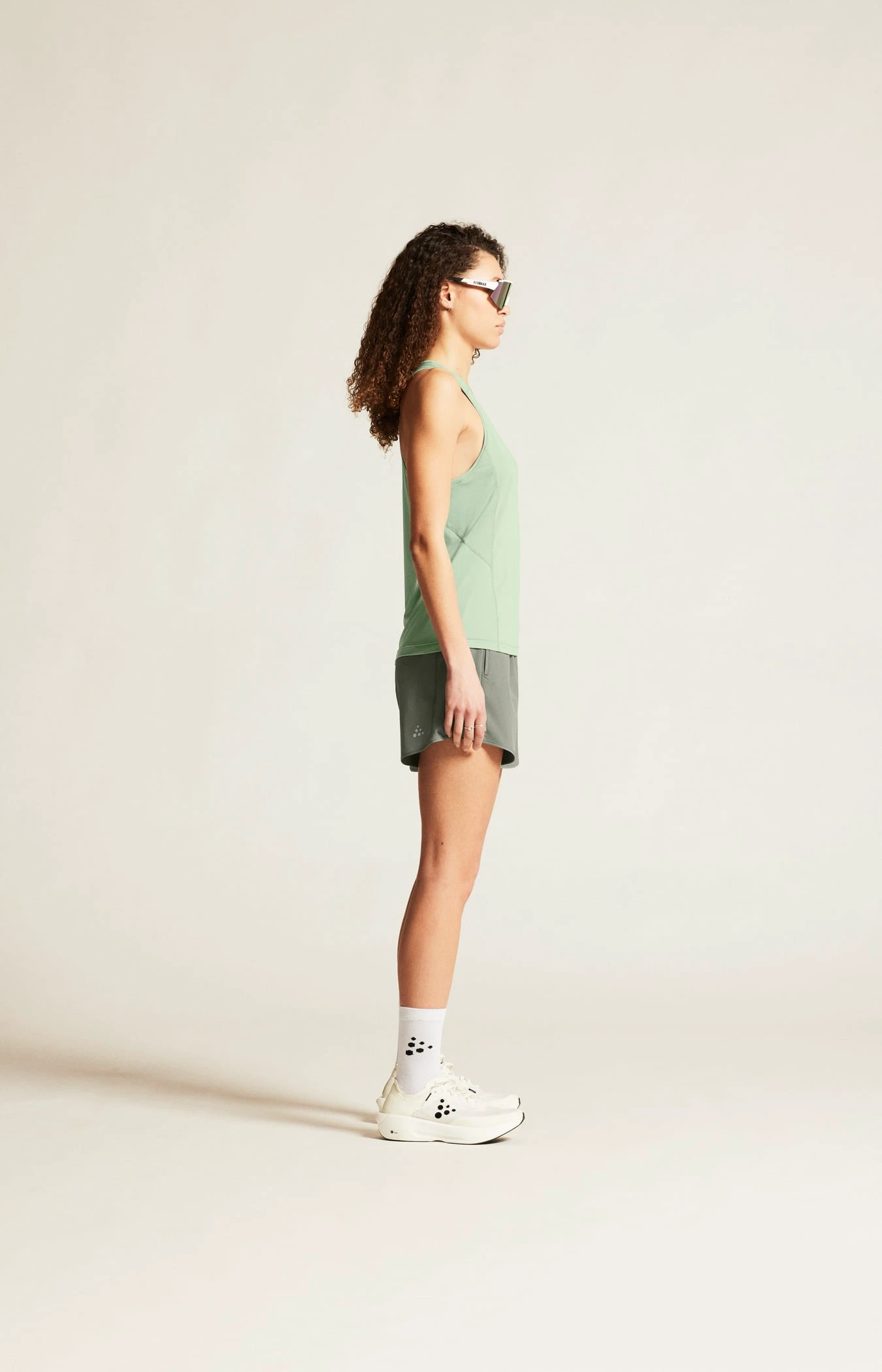 3. Maiou alergare Craft ADV Essence Singlet 2 - verde | femei