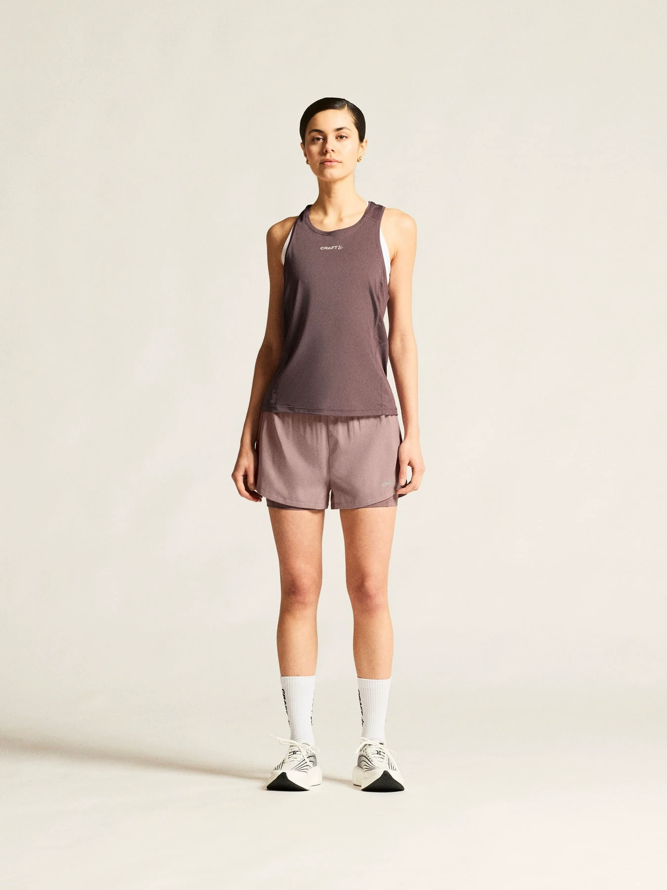 Maiou alergare Craft ADV Essence Singlet 2 - mov | femei - 191502