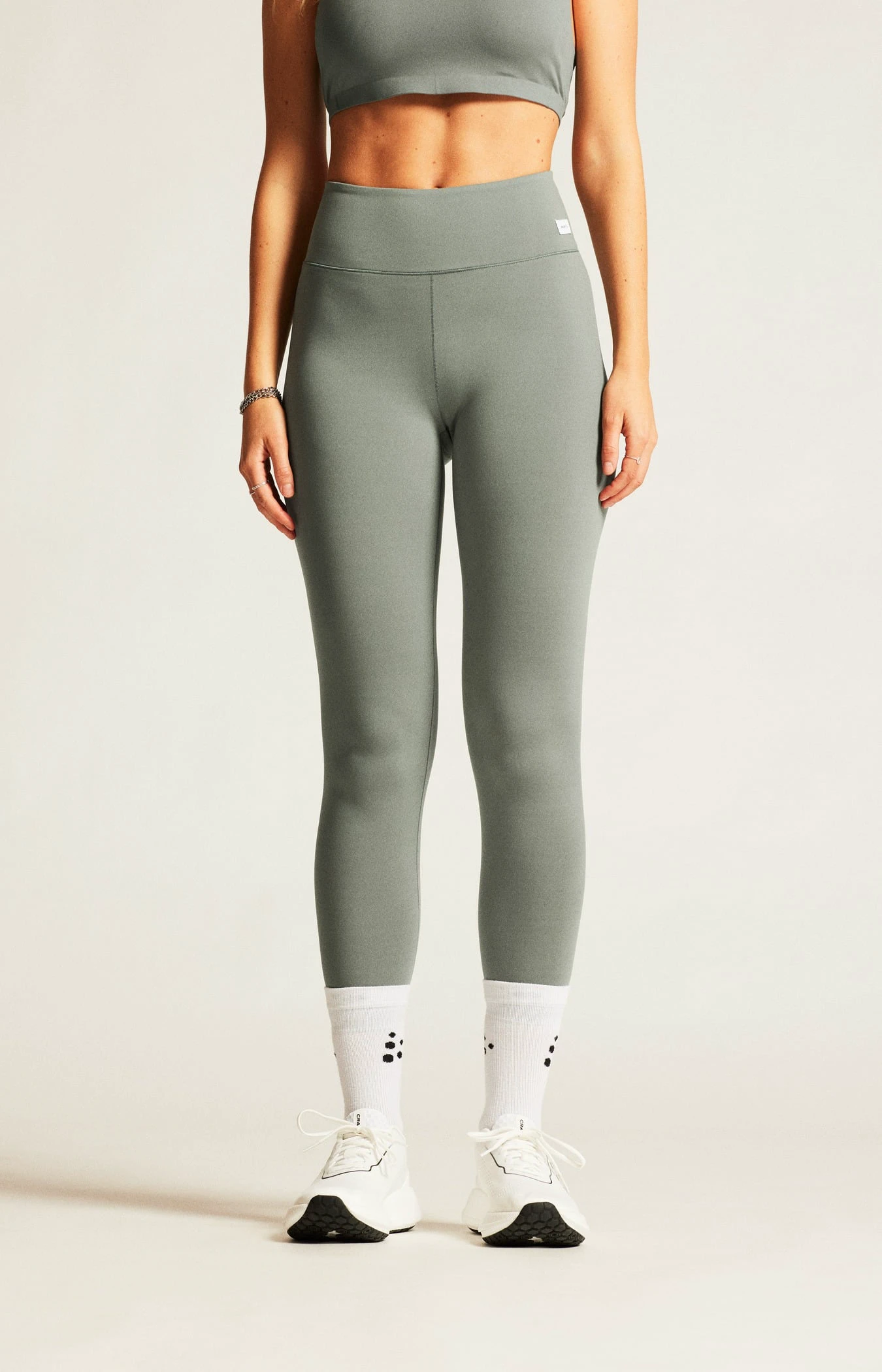 5. Bustieră sport Craft Collective Padded - verde | antrenament