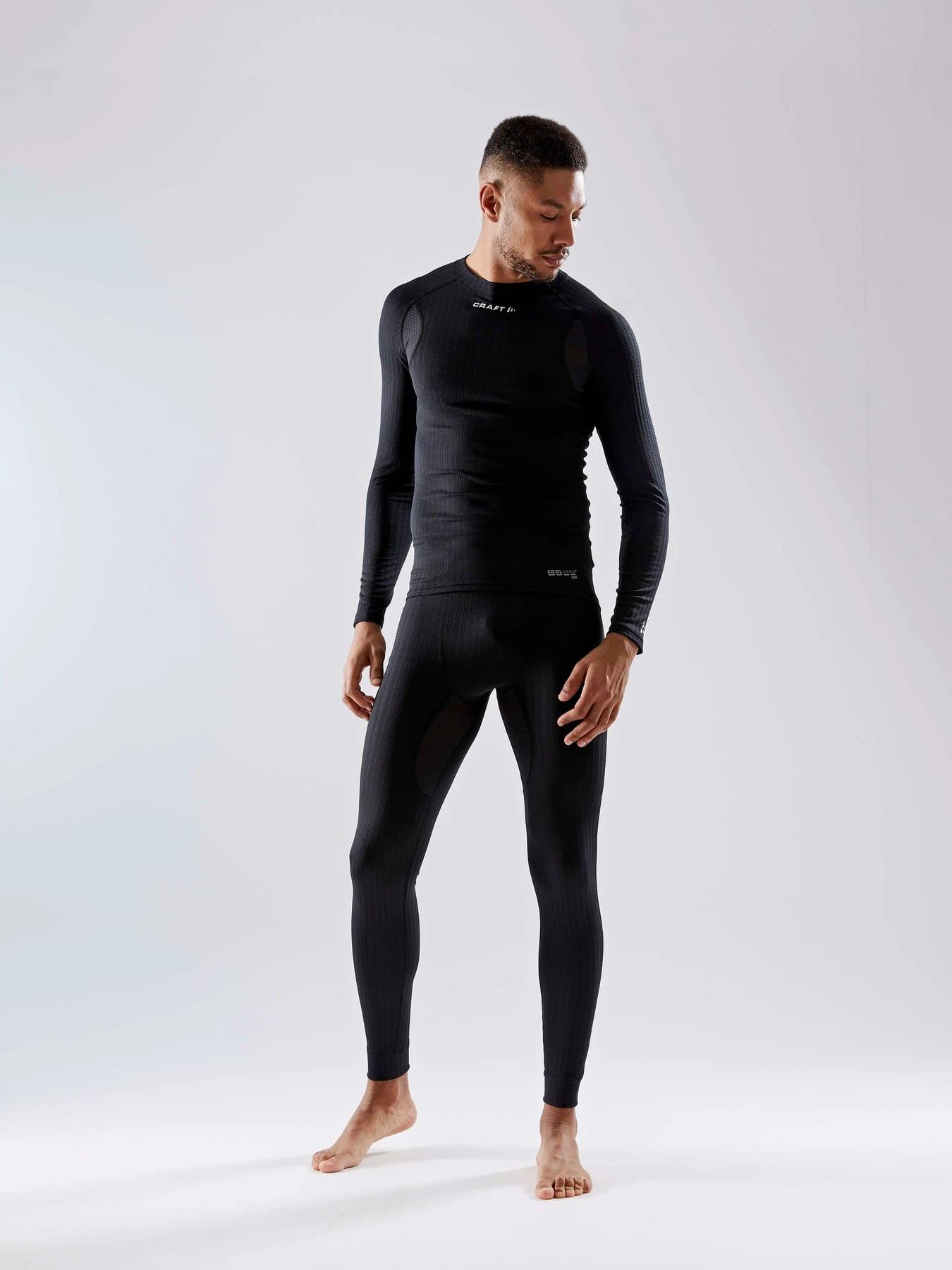 4. Bluză Craft Active Extreme X Cn Ls - negru | strat de bază