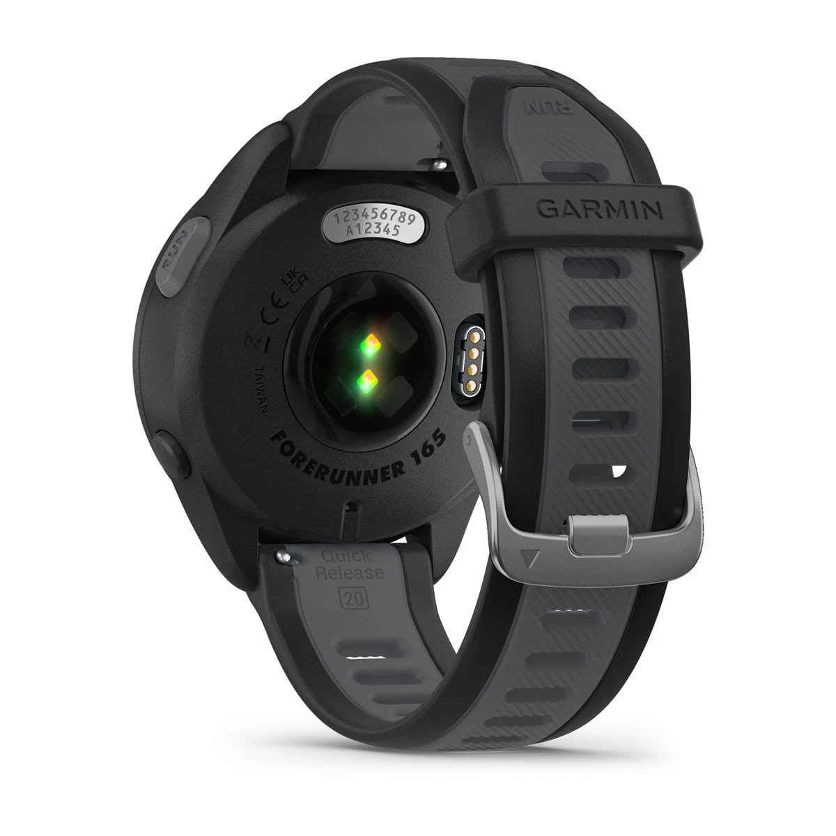 6. Garmin - Forerunner 165 Music ceas multisport cu GPS AMOLED - negru - gri slate grey