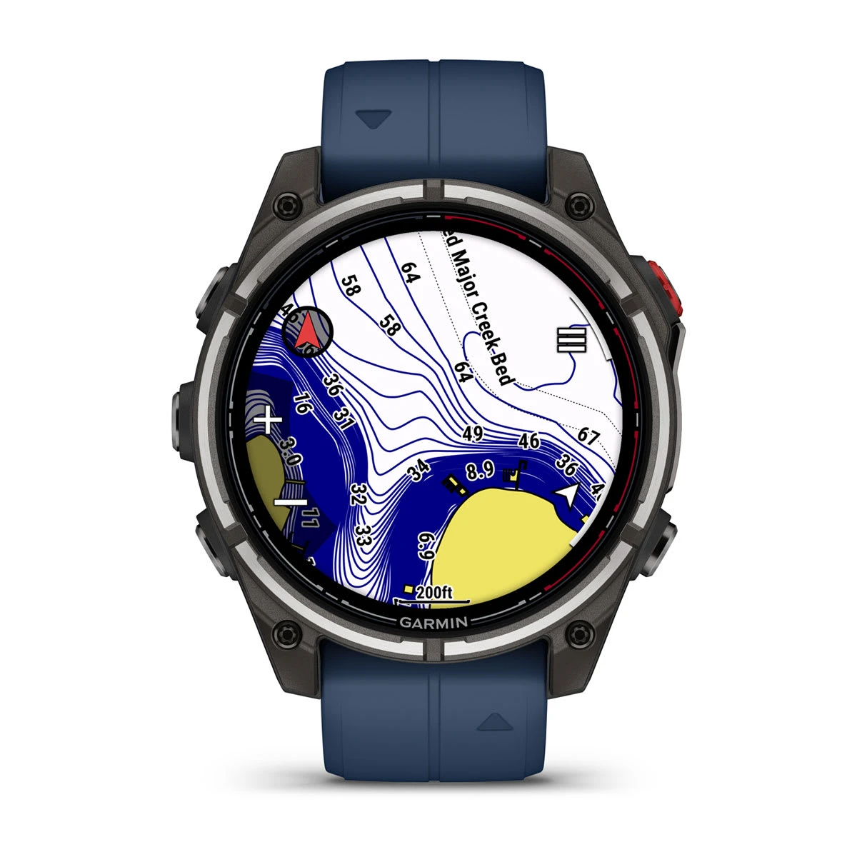 8. Garmin quatix 8 Pro 47mm - Smartwatch Marin GPS cu AMOLED