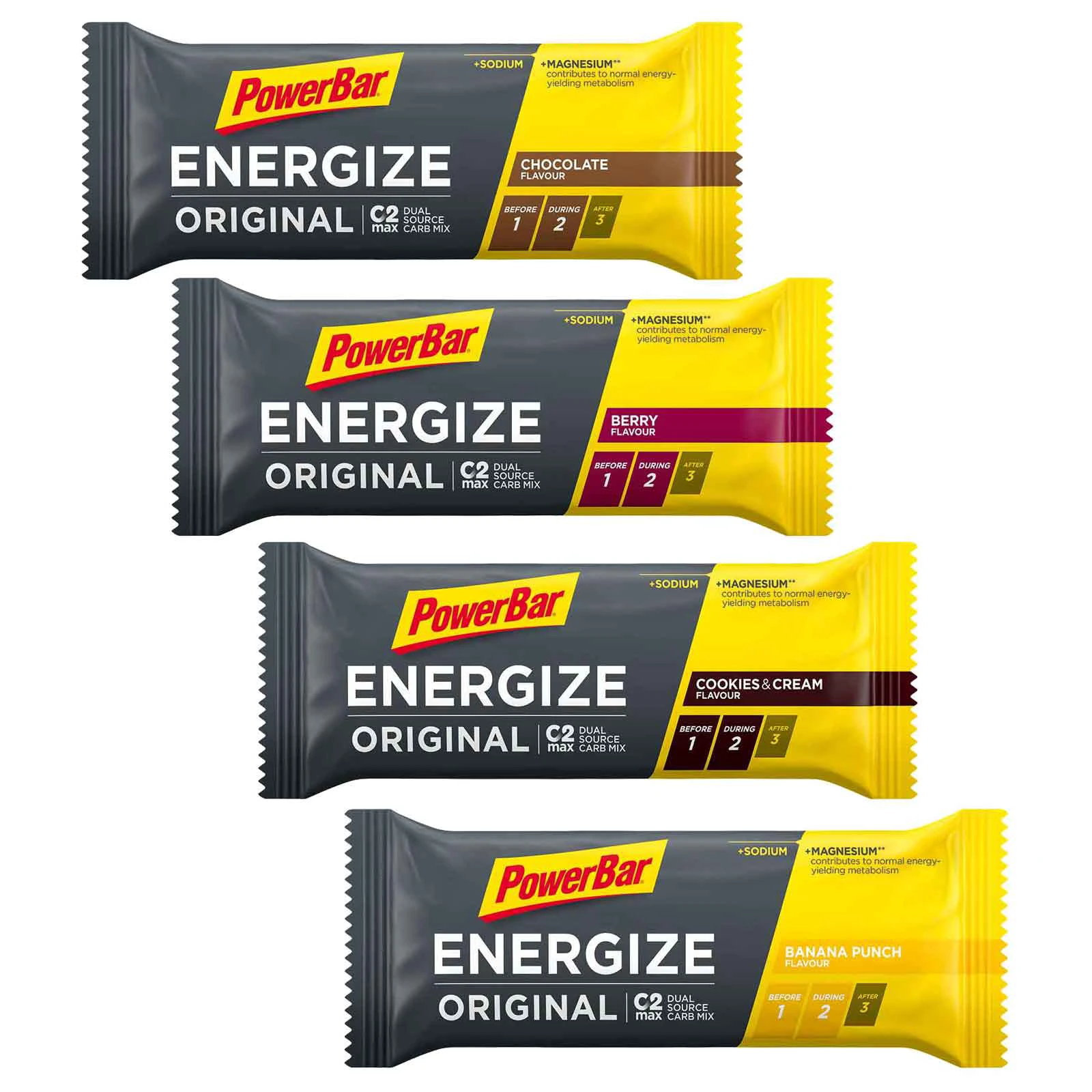 1. Powerbar - baton energie Energize Original, aroma cookies