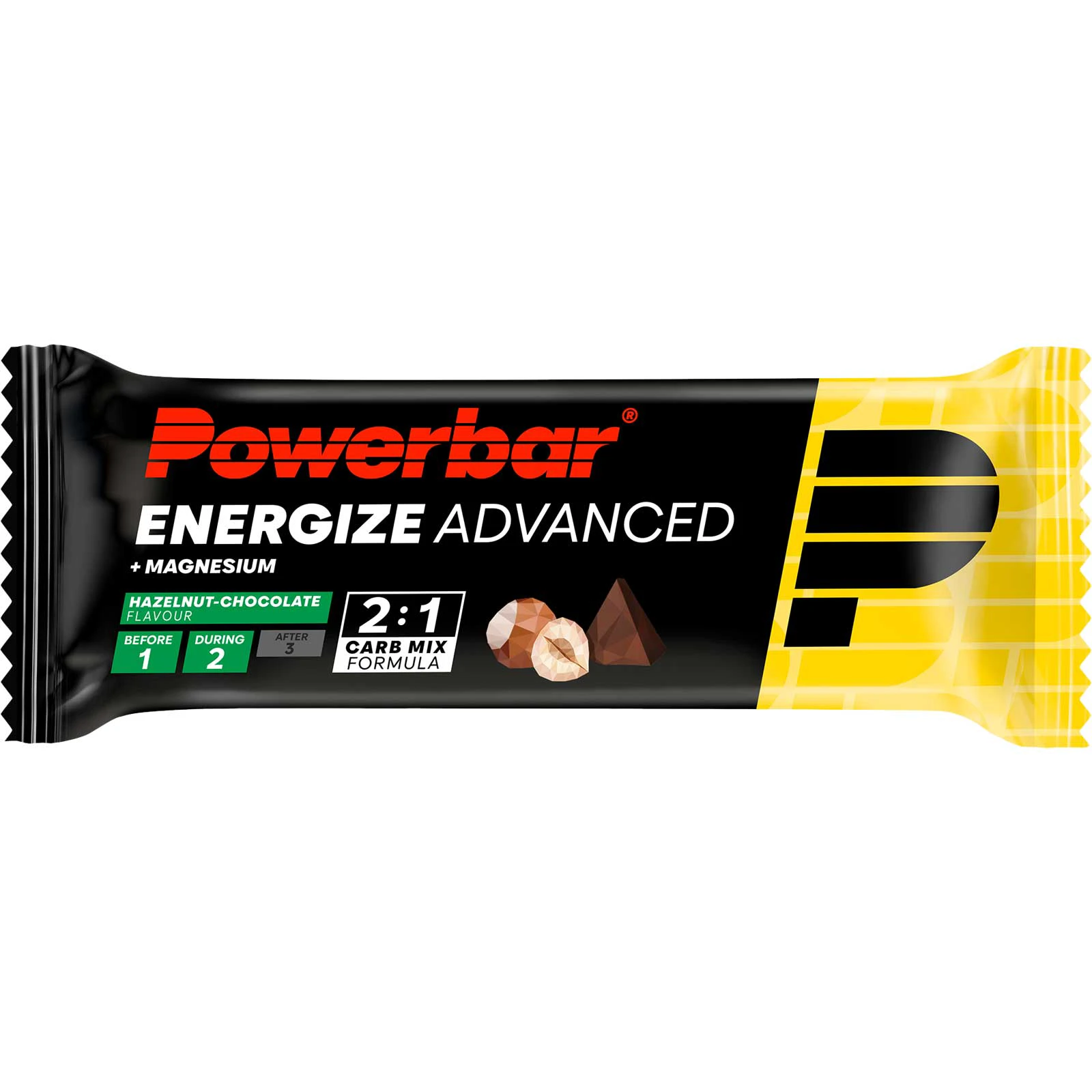 1. Powerbar - baton energie Energize Advanced Hazelnut 55gr