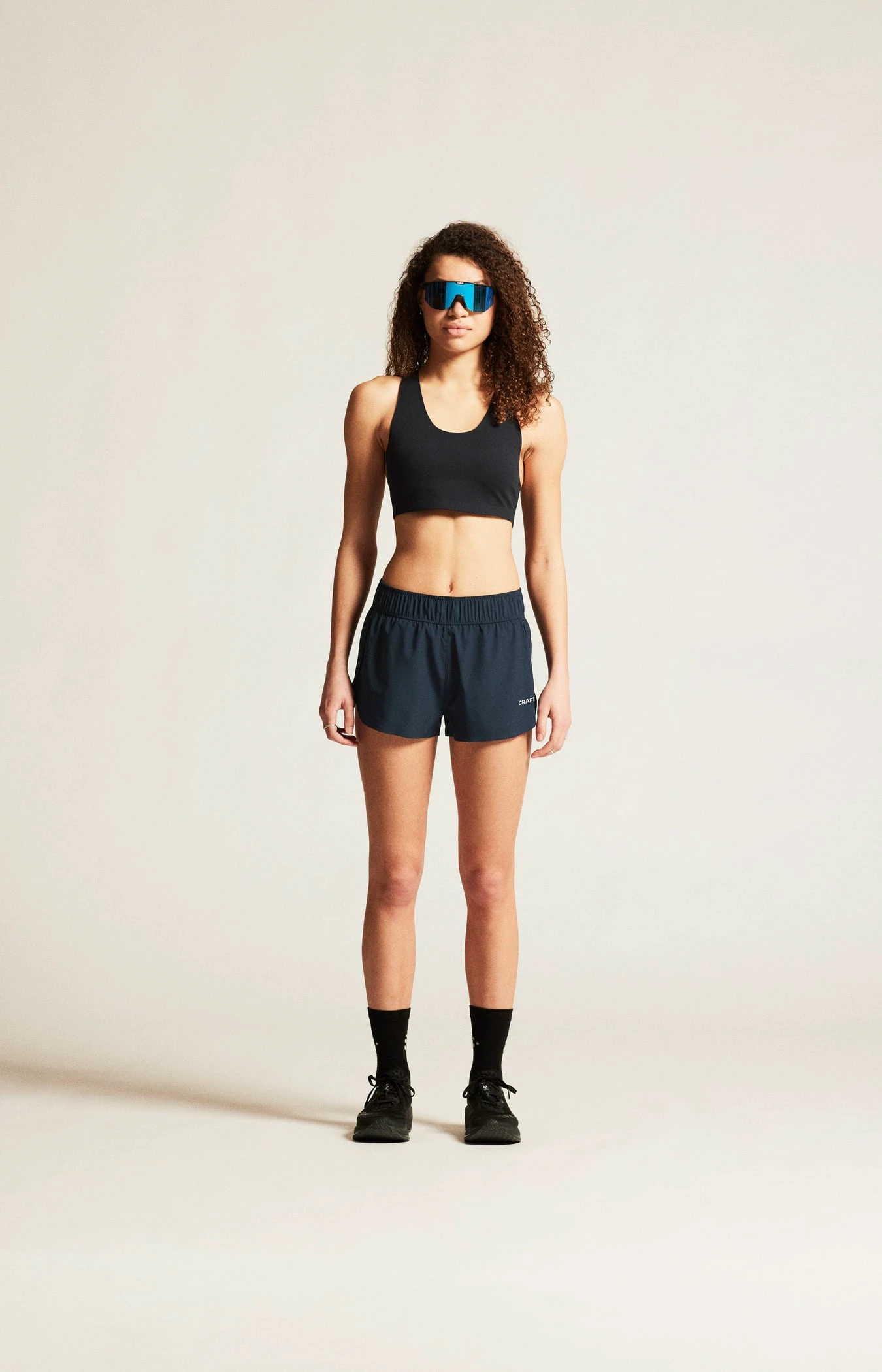 Pantaloni scurți alergare Craft ADV Essence 2" Shorts 2 - albaștri | femei - 191340