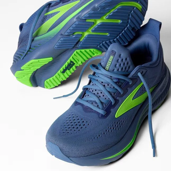 2. Pantofi alergare Brooks Glycerin 23 - albastru | amortizare premium