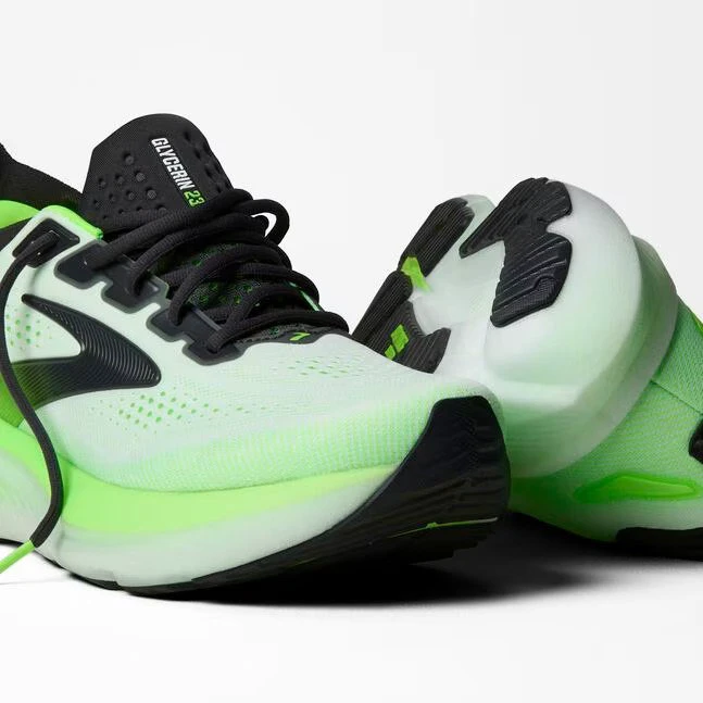 2. Pantofi alergare Brooks Glycerin 23 - verde | amortizare premium