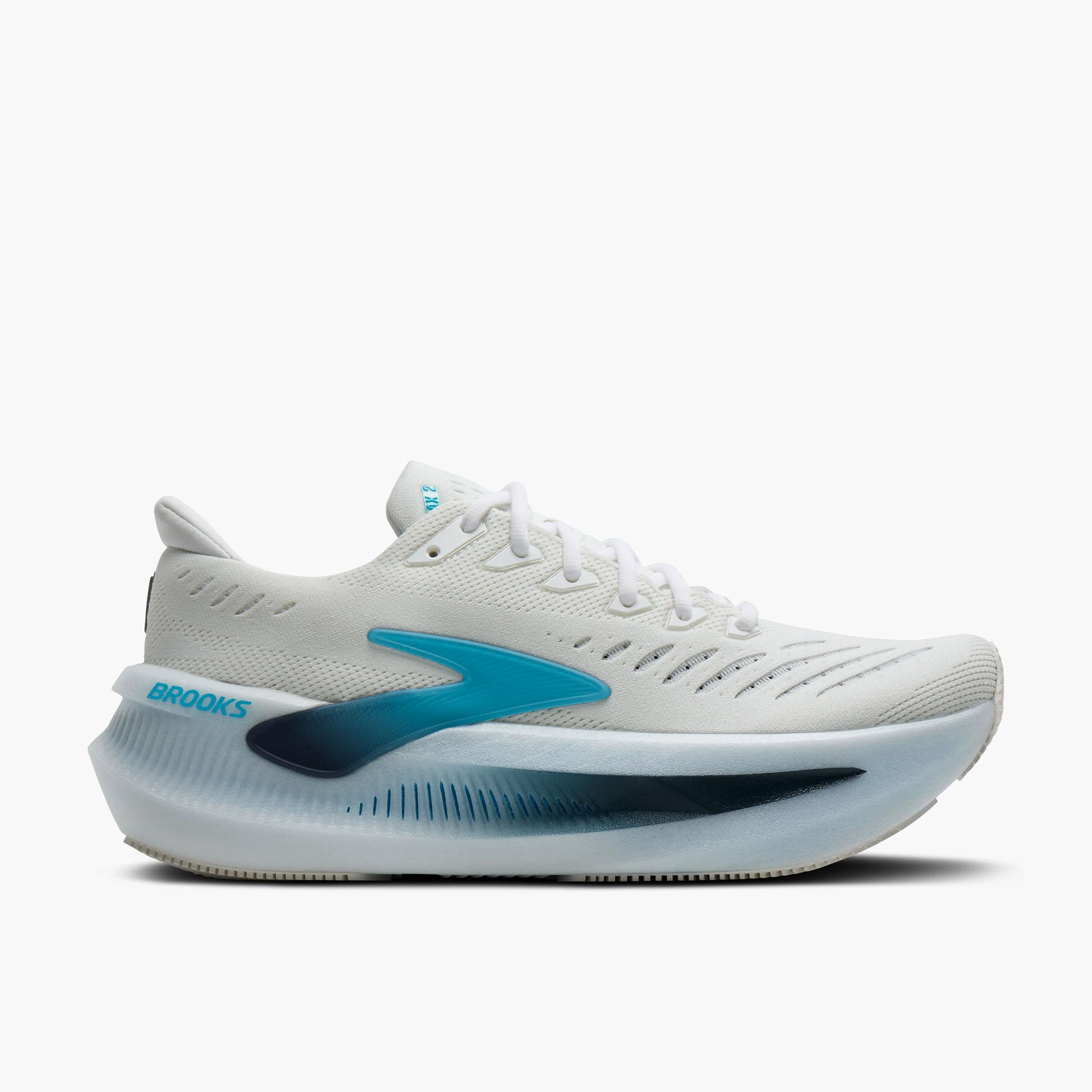 1. Pantofi alergare Brooks Glycerin Max 2 - albastru | amortizare premium