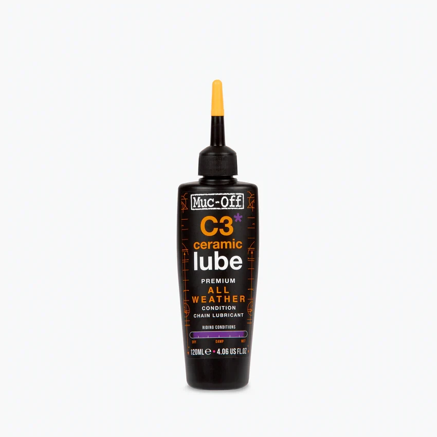 1. Lubrifiant Muc-Off C3 All Weather Ceramic Lube 120ml