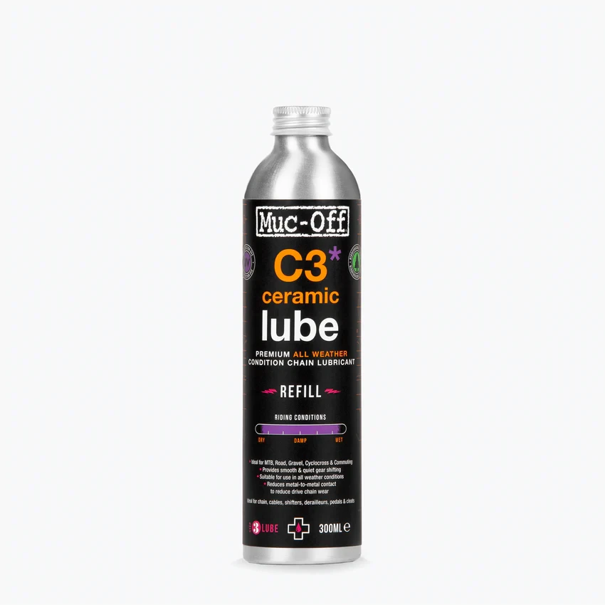 1. Lubrifiant Muc-Off C3 All Weather Ceramic Lube 300ml