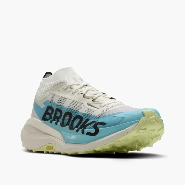 2. Pantofi trail Brooks Cascadia Elite - alb | placă carbon
