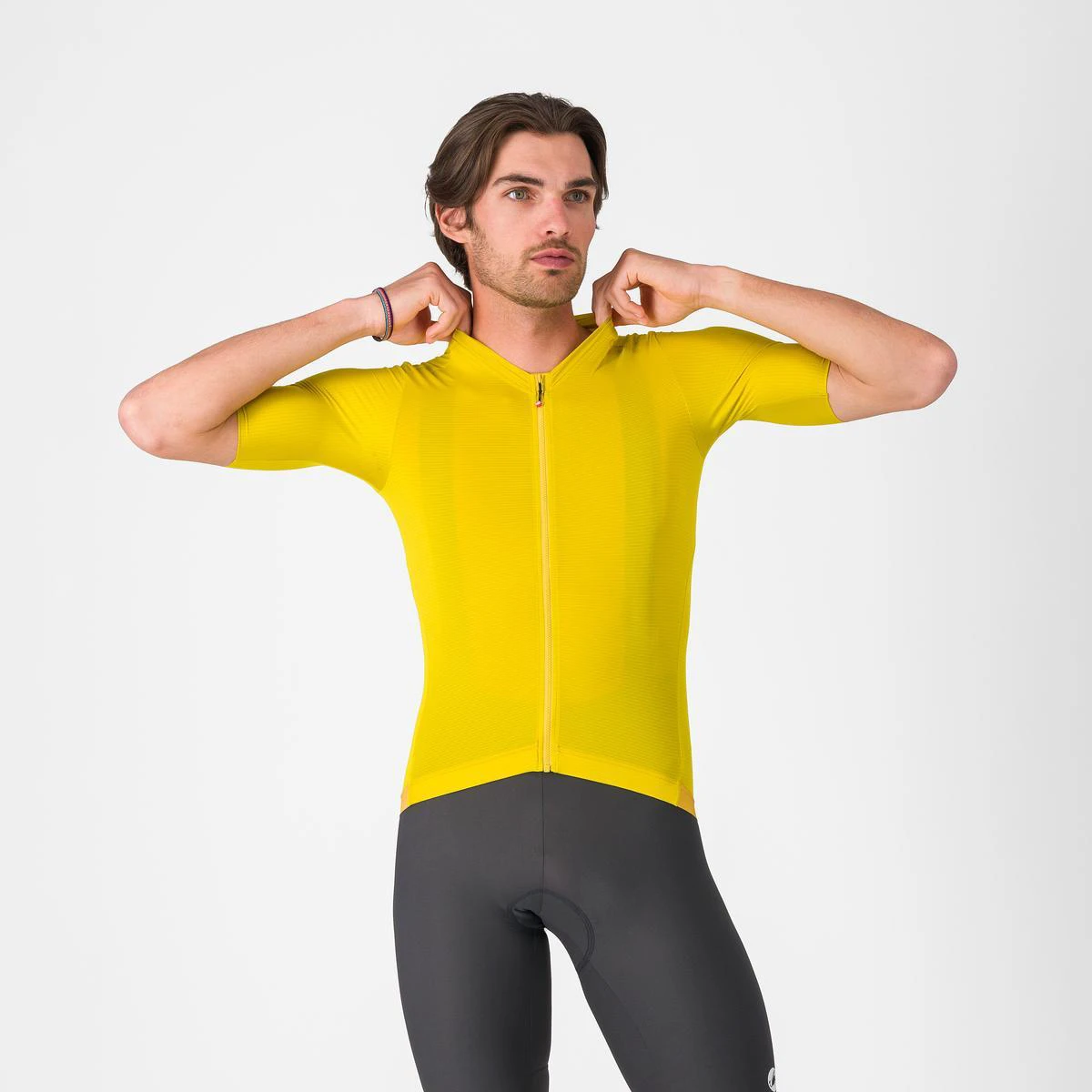 Tricou cu maneca scurta Castelli Espresso 2, pentru barbati, mango mojito - 211042