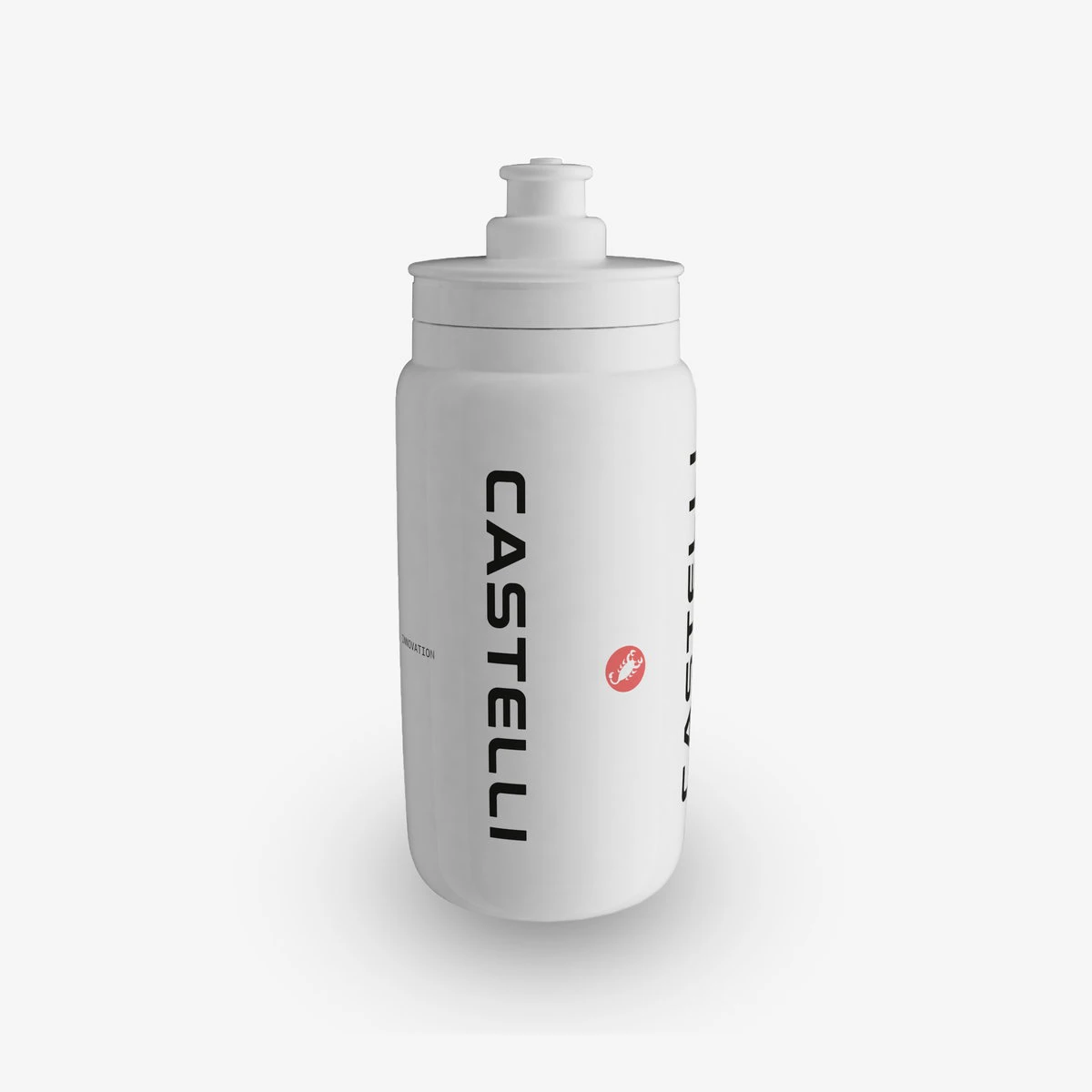 1. Bidon Castelli Logo alb