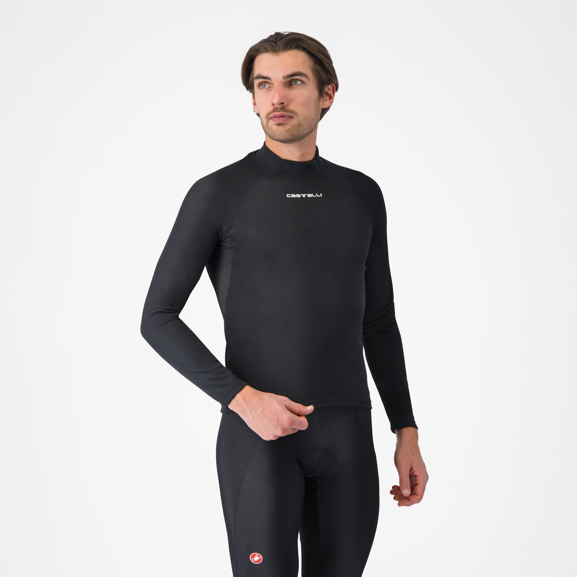 1. Bluza de corp Castelli Flanders 2 Neagra