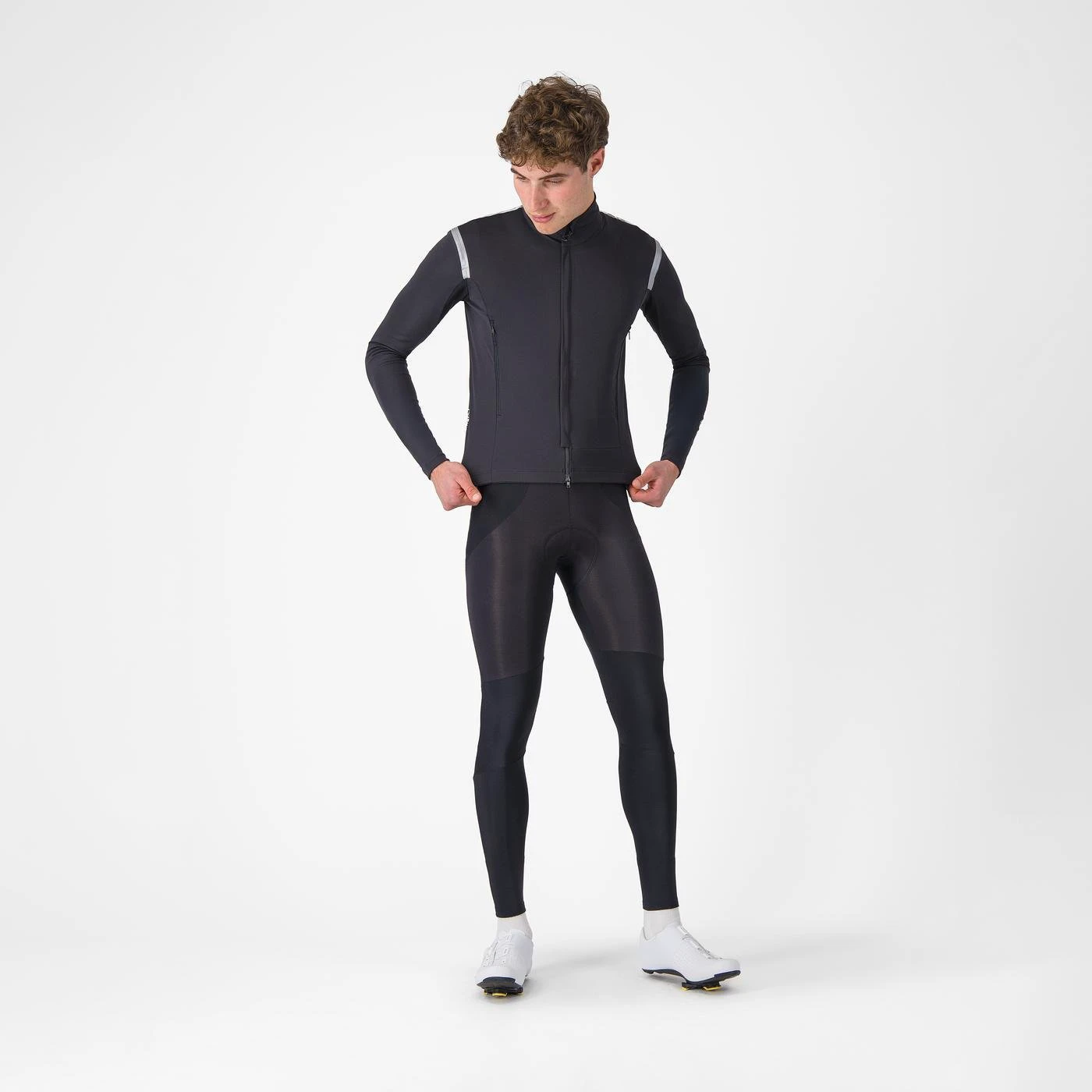Jacheta Castelli Perfetto RoS 3 Negru Deschis/Argintiu Reflex - 192511