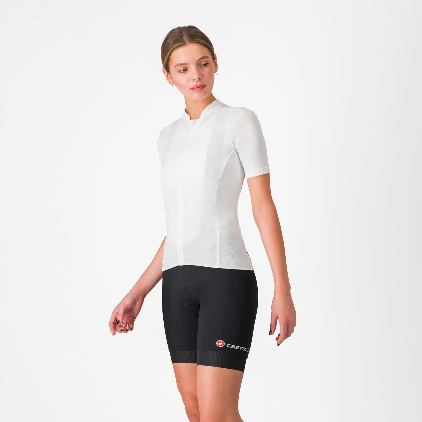 Pantaloni scurti cu bretele Castelli Endurance W, pentru femei, negru - 192557
