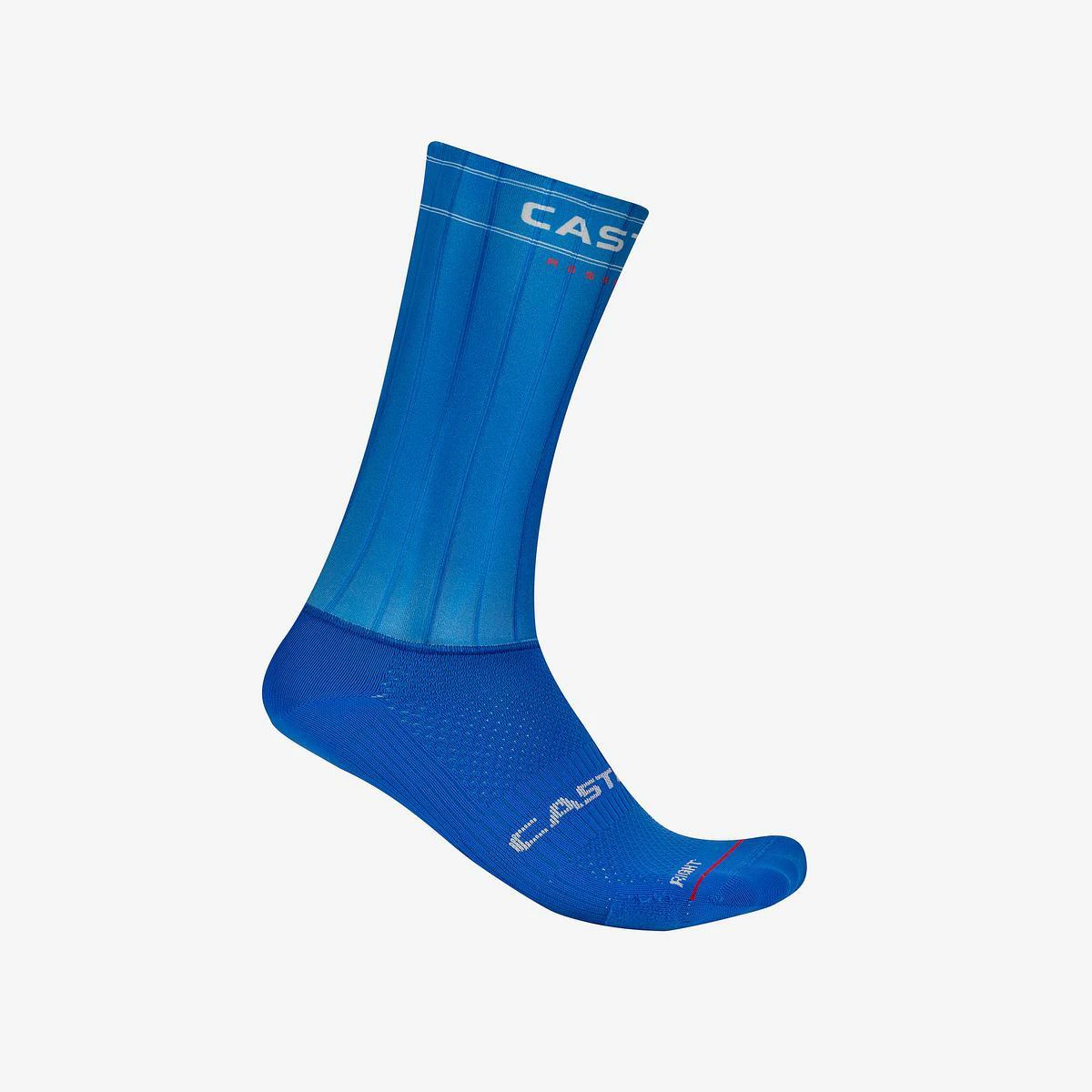 Sosete Castelli Fast Feet 4, unisex, albastru XXL, 44-47 - 192343